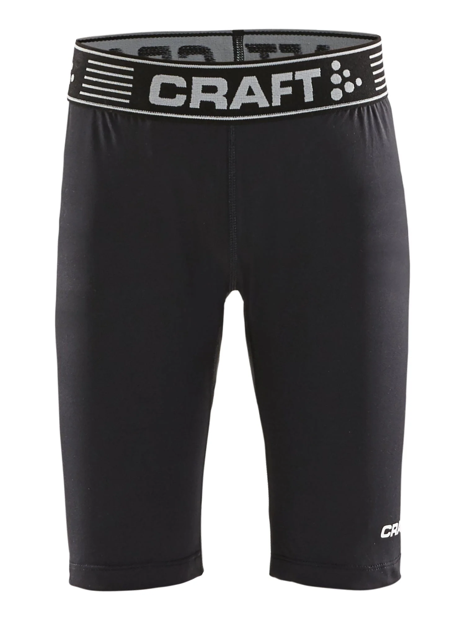 Junior Pro Control Compression Short Tights - YELLOW