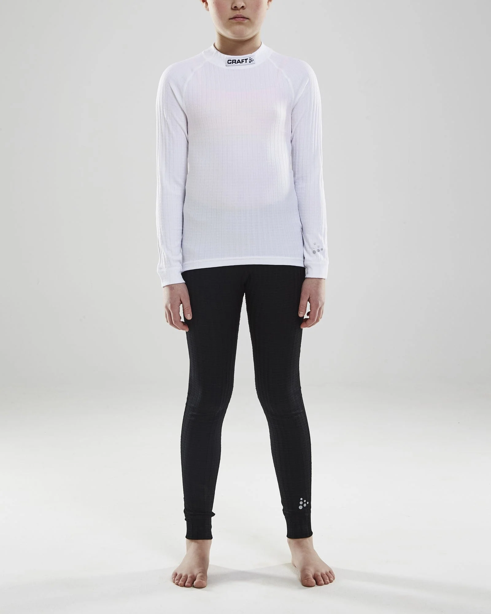 Junior Progress Baselayer CN LS - WHITE
