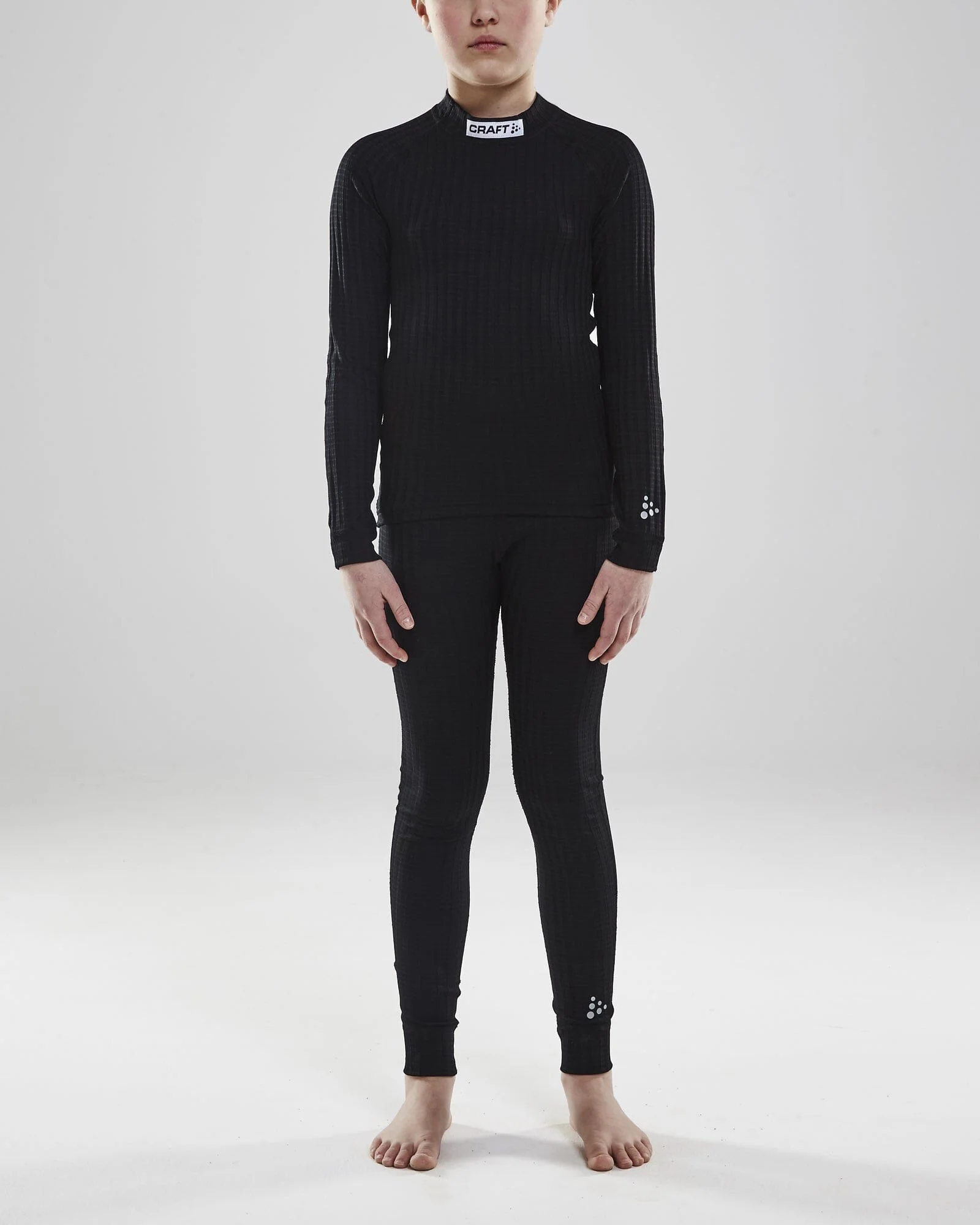Junior Progress Baselayer Pants - BLACK
