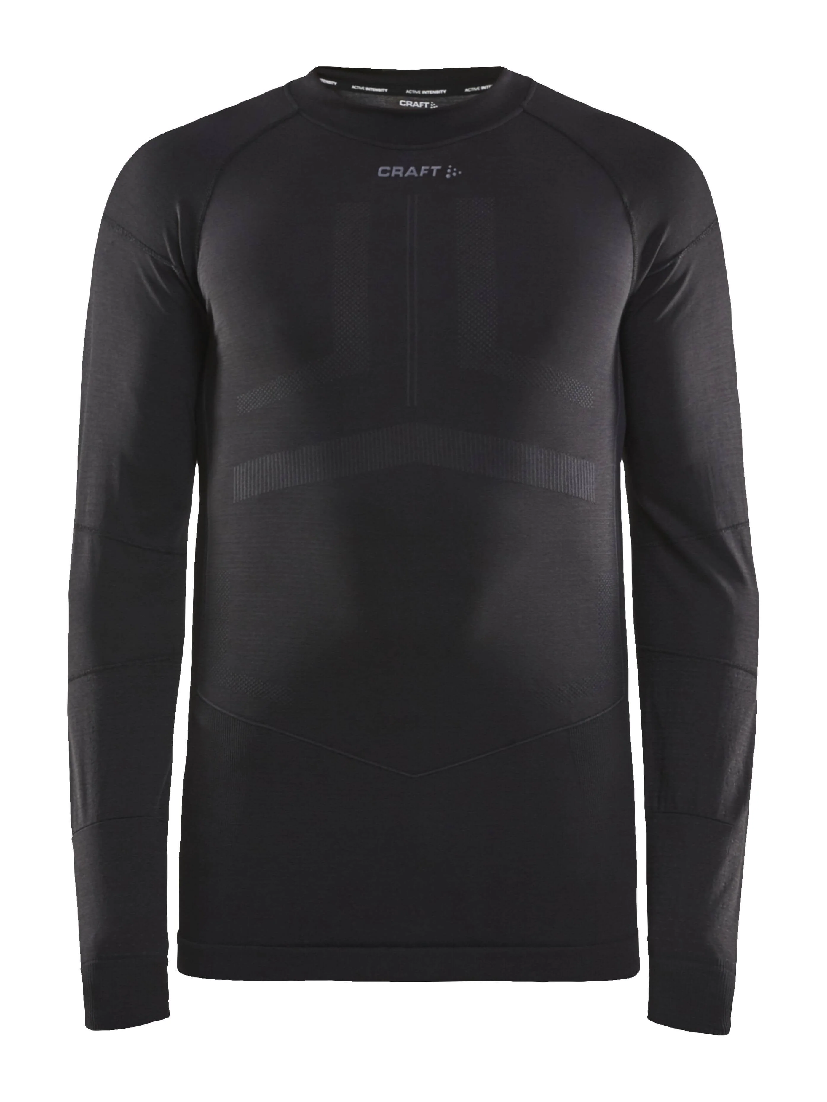 Men's Active Intensity Baselayer - Black/Asphalt - Image 7
