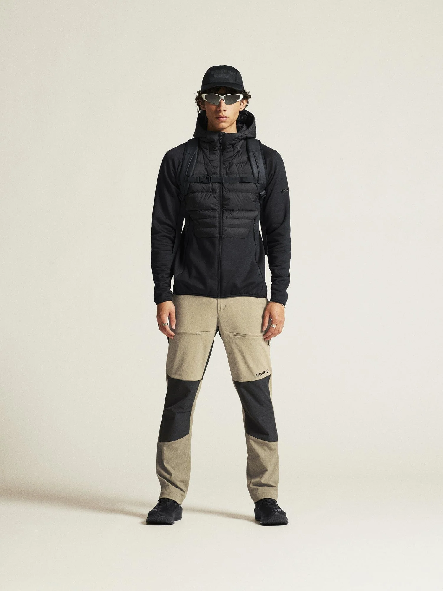 Men's ADV Explore Hybrid Down Jacket - Black