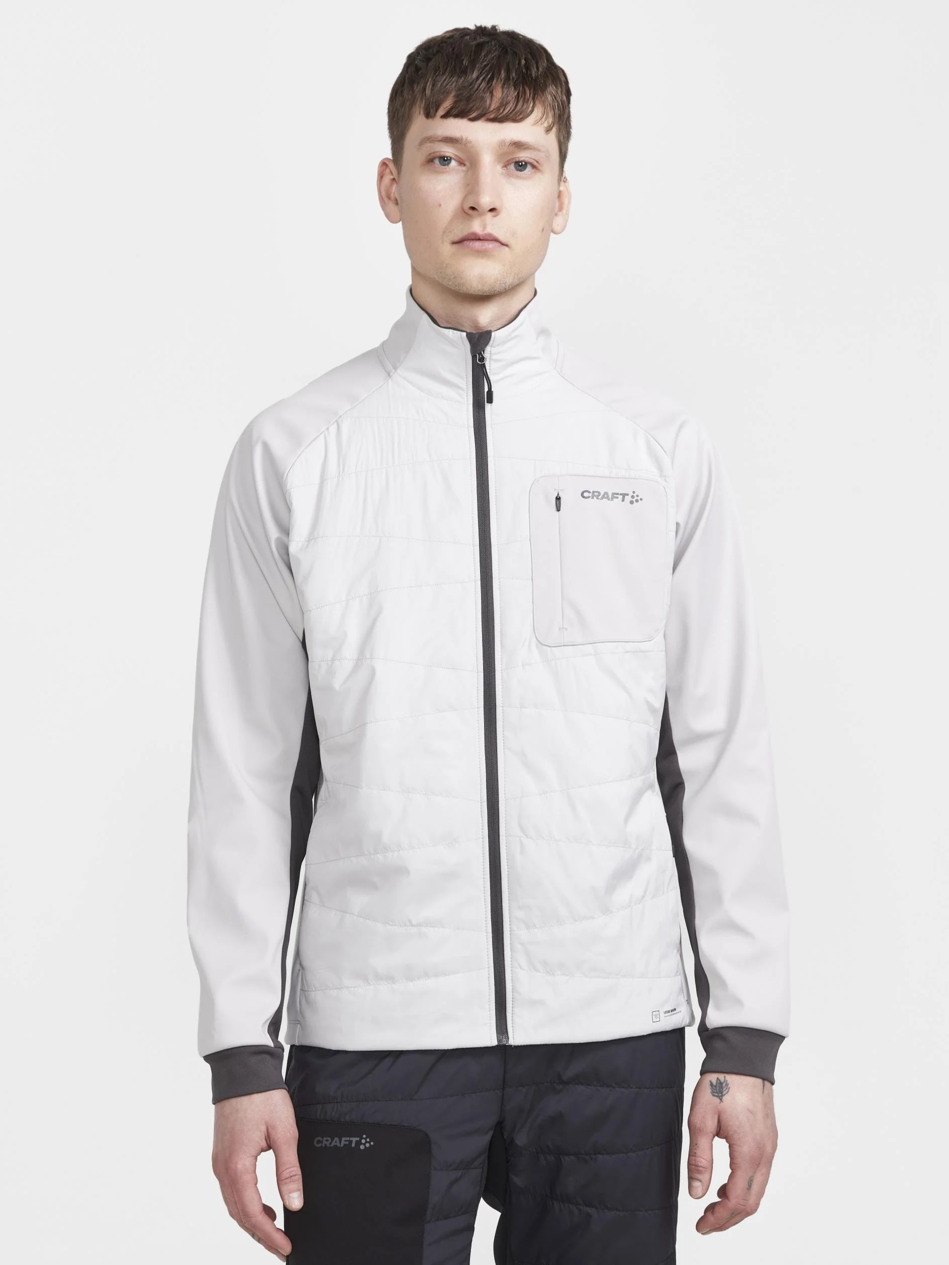 Men's ADV XC Training Insulate Jacket - ASH-GRANITE
