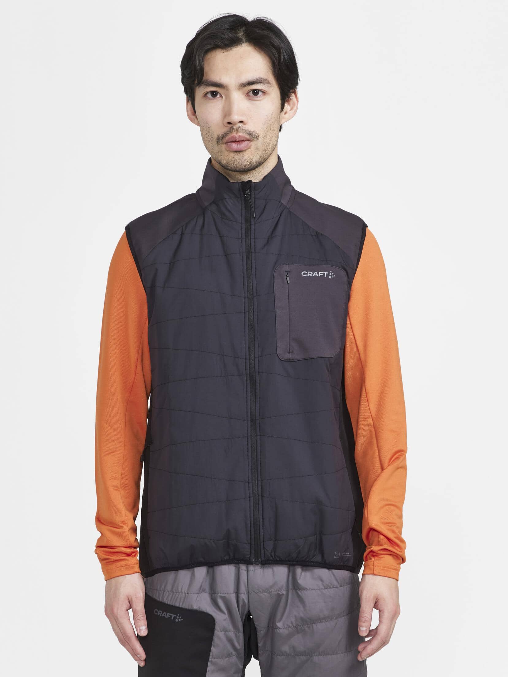 Men's ADV XC Training Insulate Vest - BLACK-SLATE