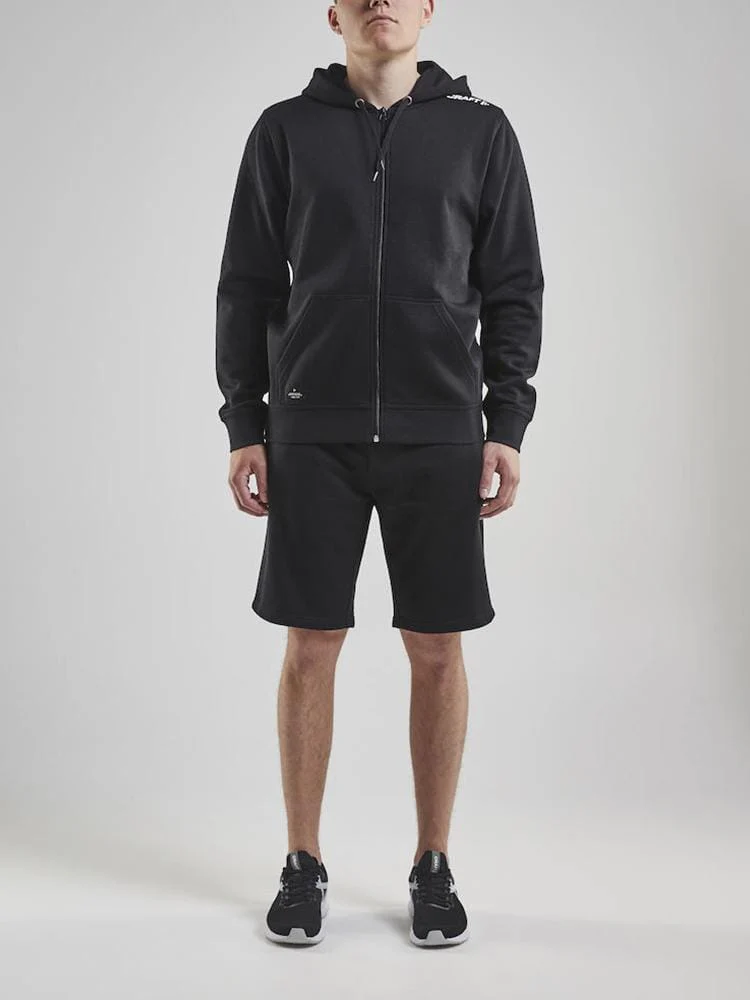 Men's Community Full-Zip Hoodie - Black