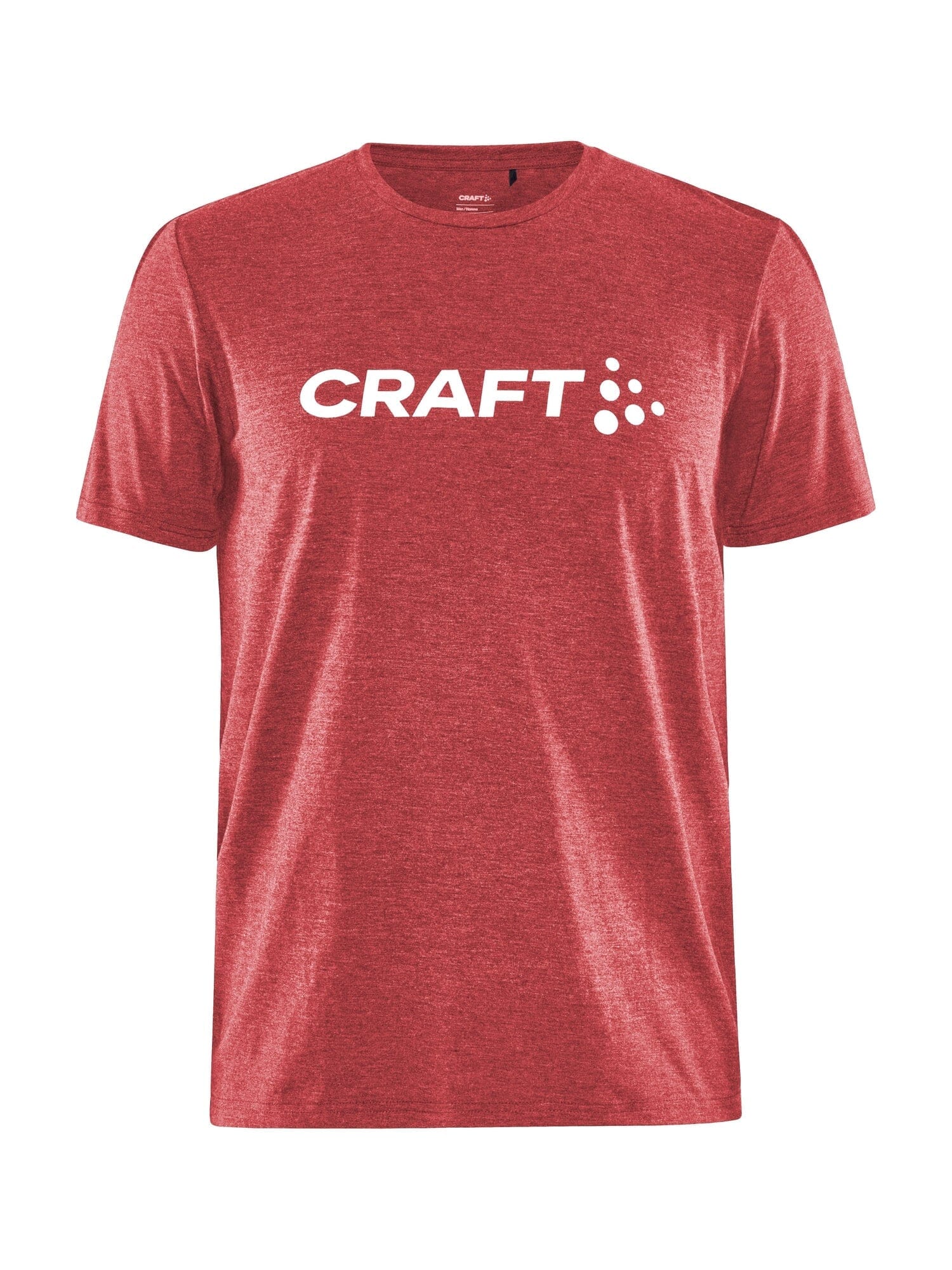 Men's Community Tri Blend Tee - BRIGHT RED MELANGE