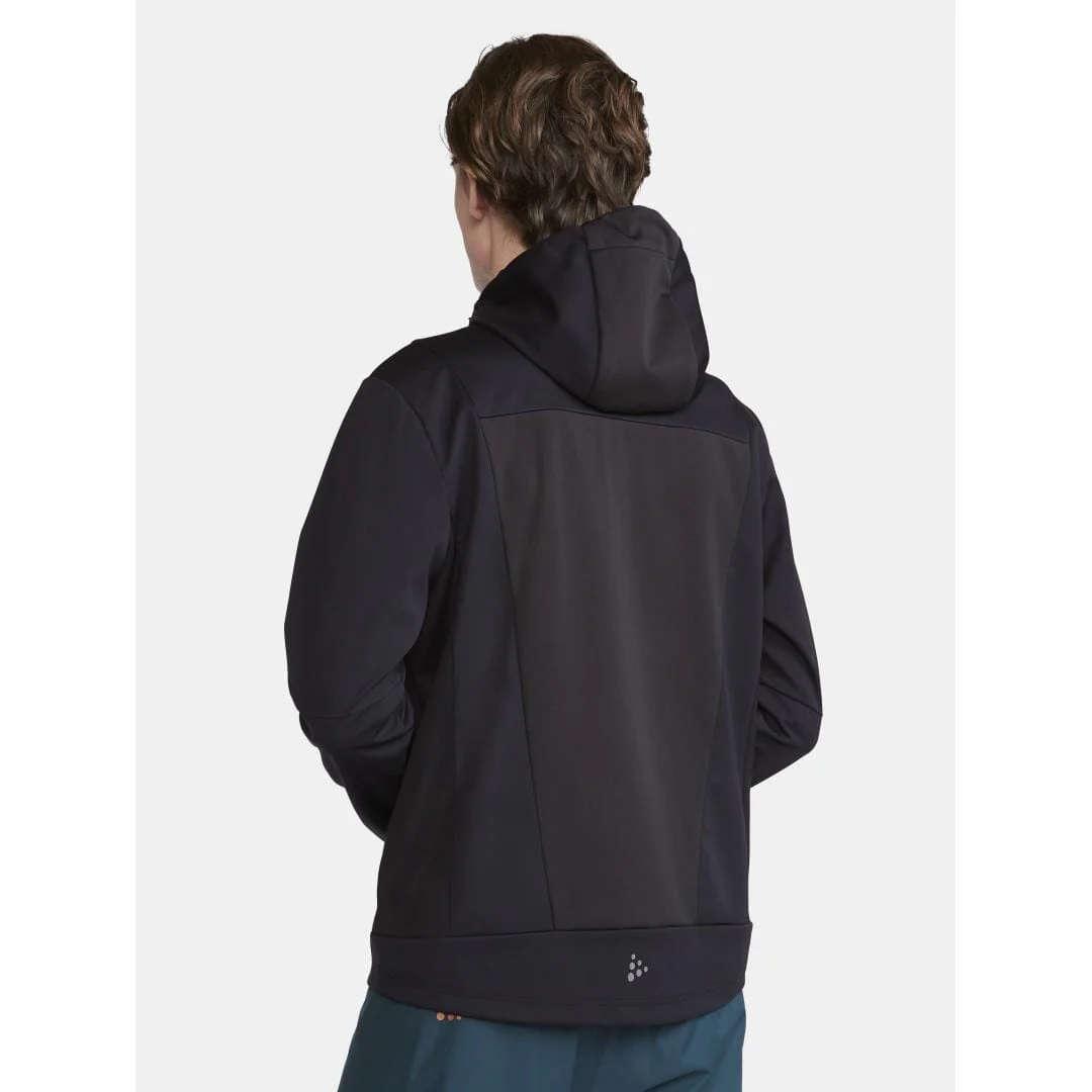 Men's Core Backcountry Hood Jacket - BLACK-SLATE - Image 2
