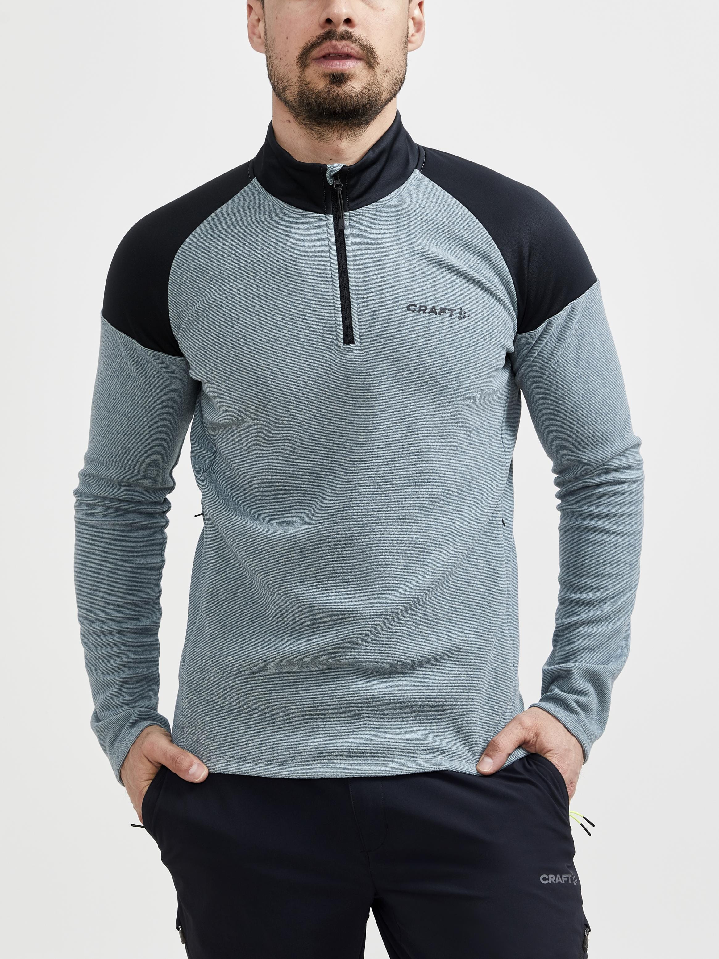 Men's Core Edge Thermal Midlayer - TROOPER-BLACK