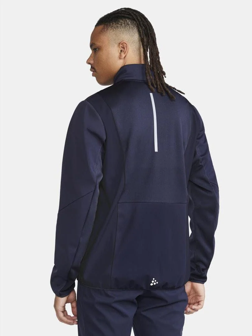 Men's Core XC Training Jacket - Blaze/Tofu