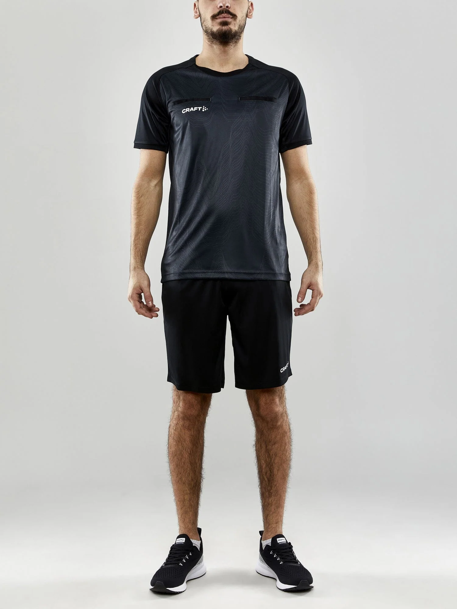 Men's Evolve Referee Jersey - Black