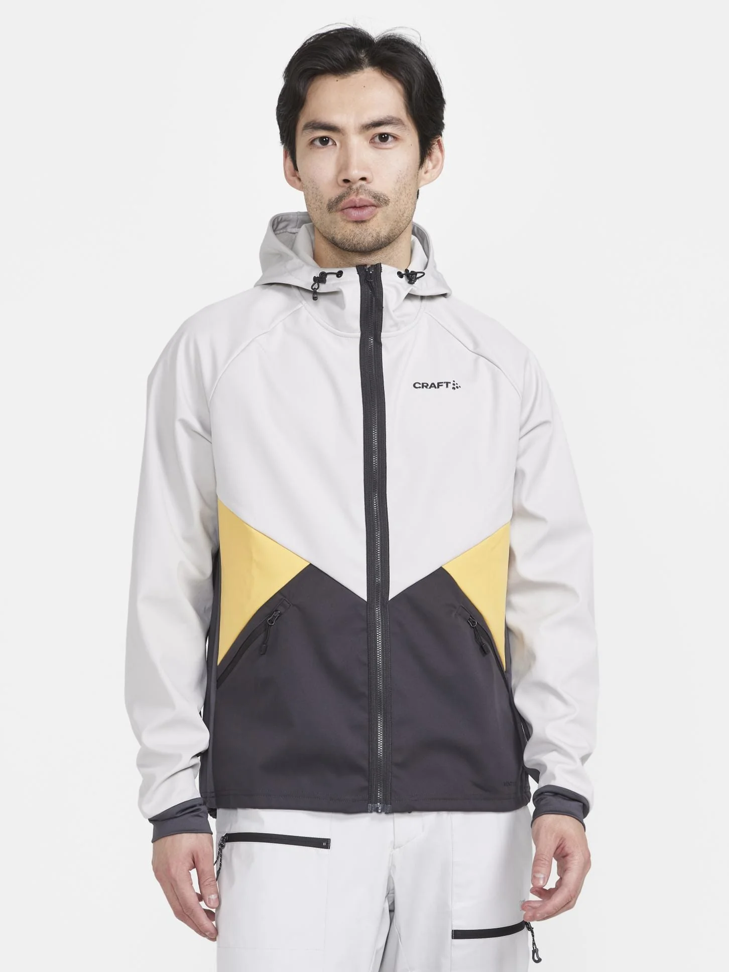 Men's Glide Hood Jacket - ASH-SLATE