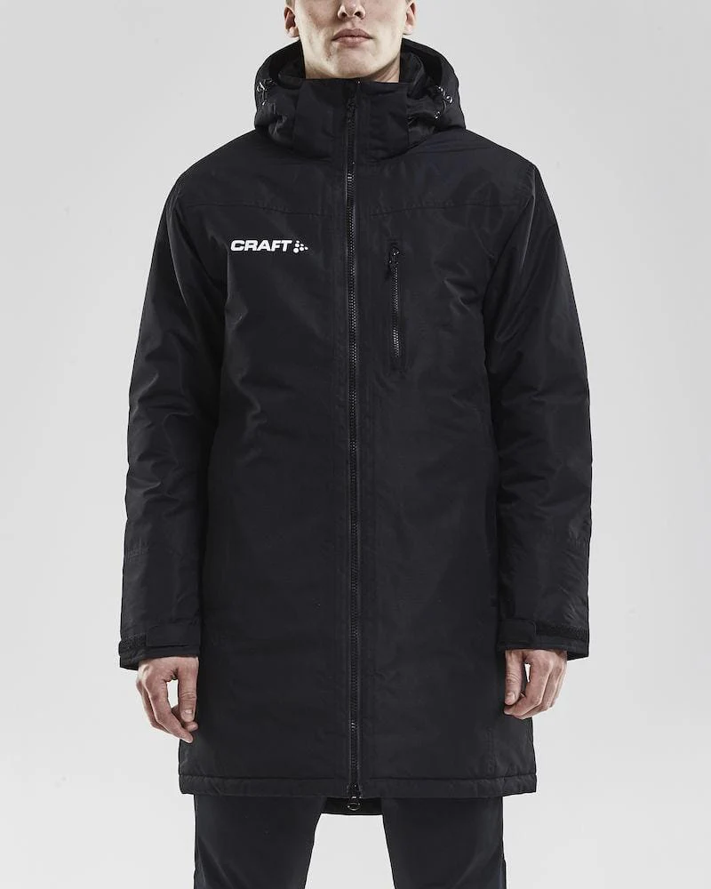 Men's Jacket Parka - Black