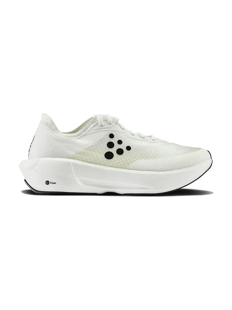 Men's Nordlite Speed Running Shoe - WHITE/BLACK