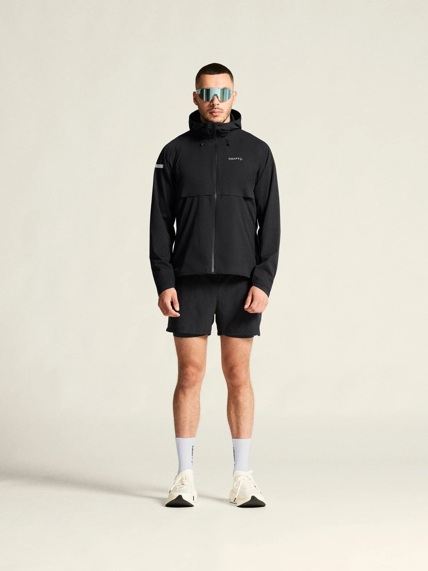 Men's Pro Hydro Running Jacket 3 - Black