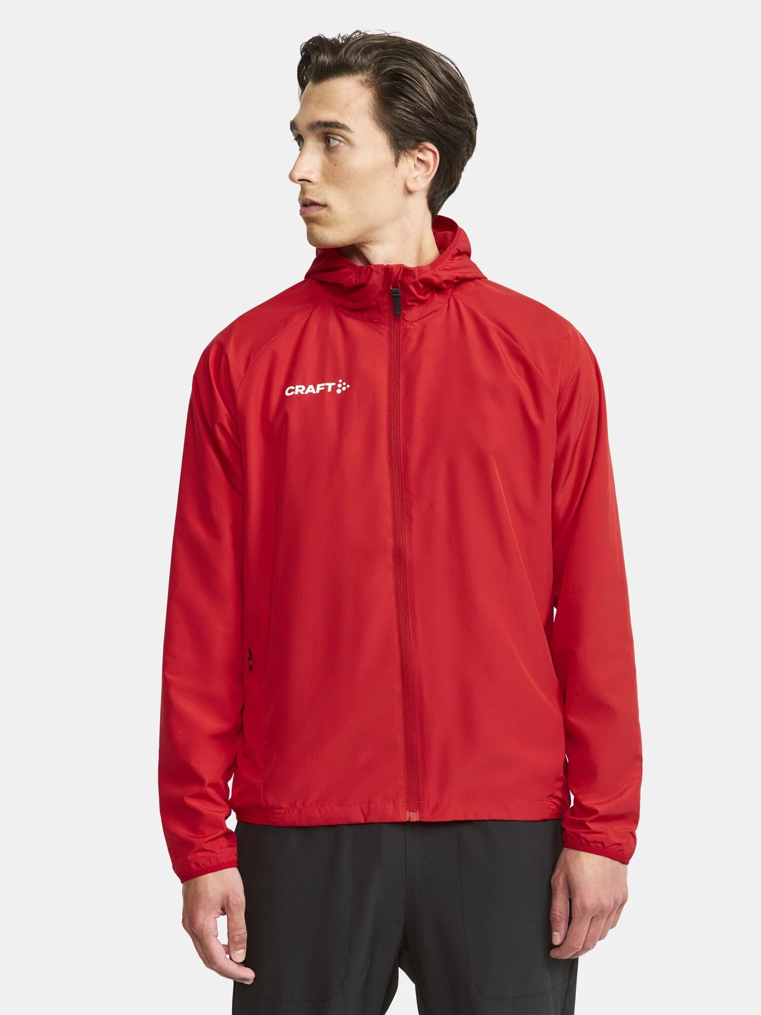 Men's Squad Wind Jacket - BRIGHT RED