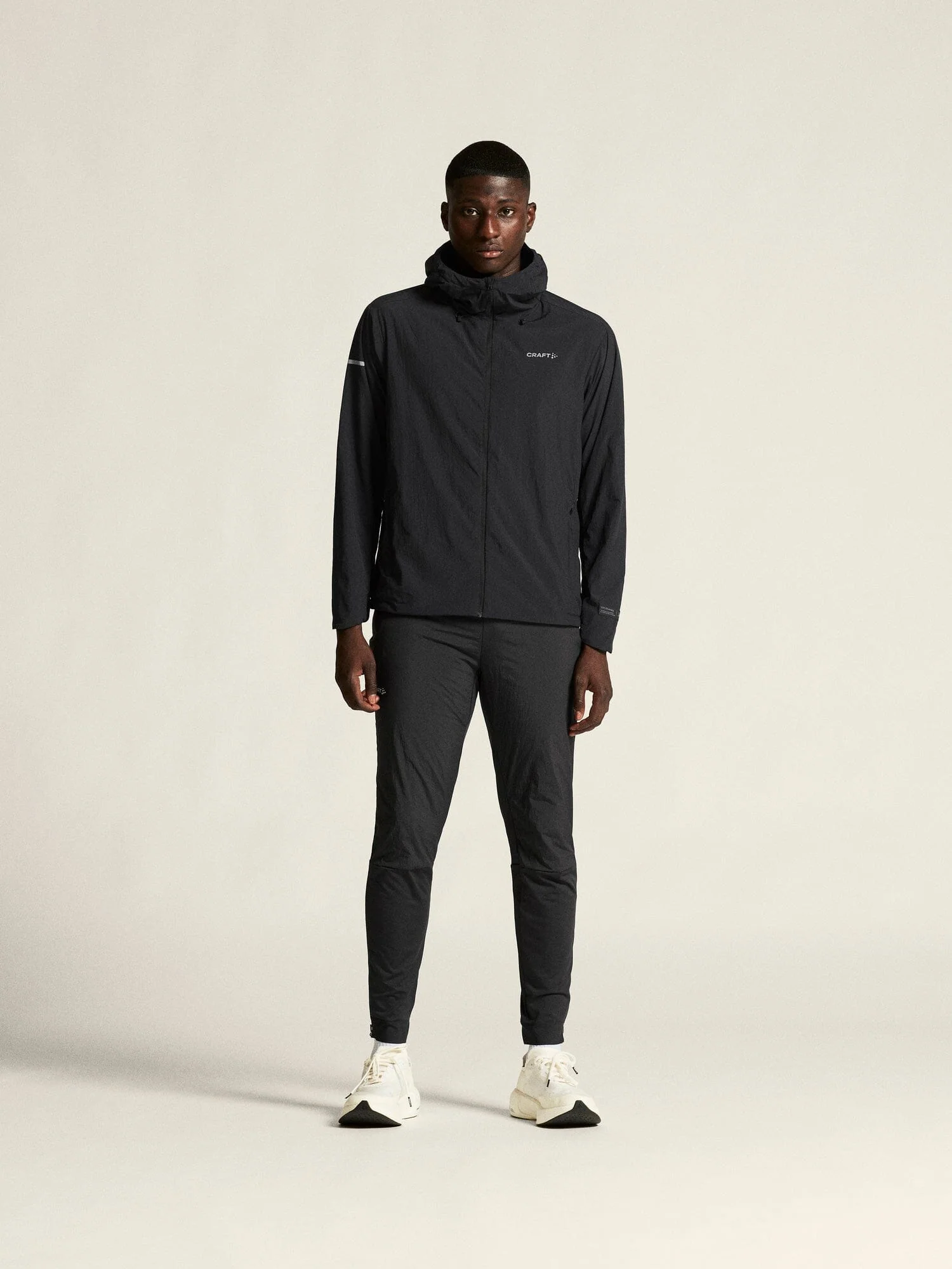 Men's SubZ Light Running Jacket - Black
