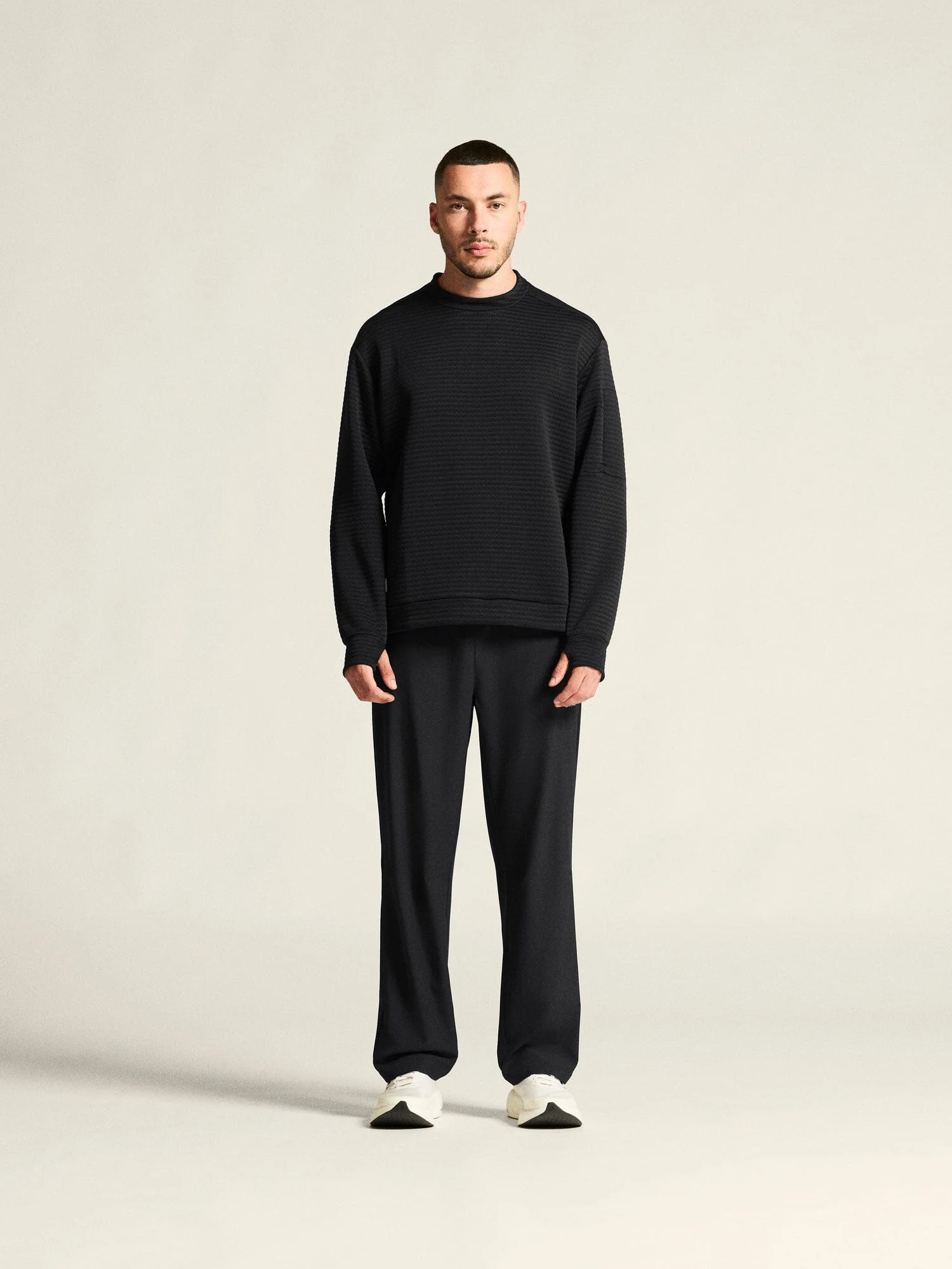 Men's SubZ Running Jersey - Black