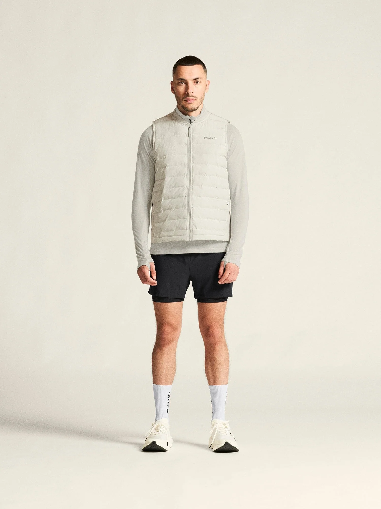 Men's SubZ Running Vest 4 - Cloud