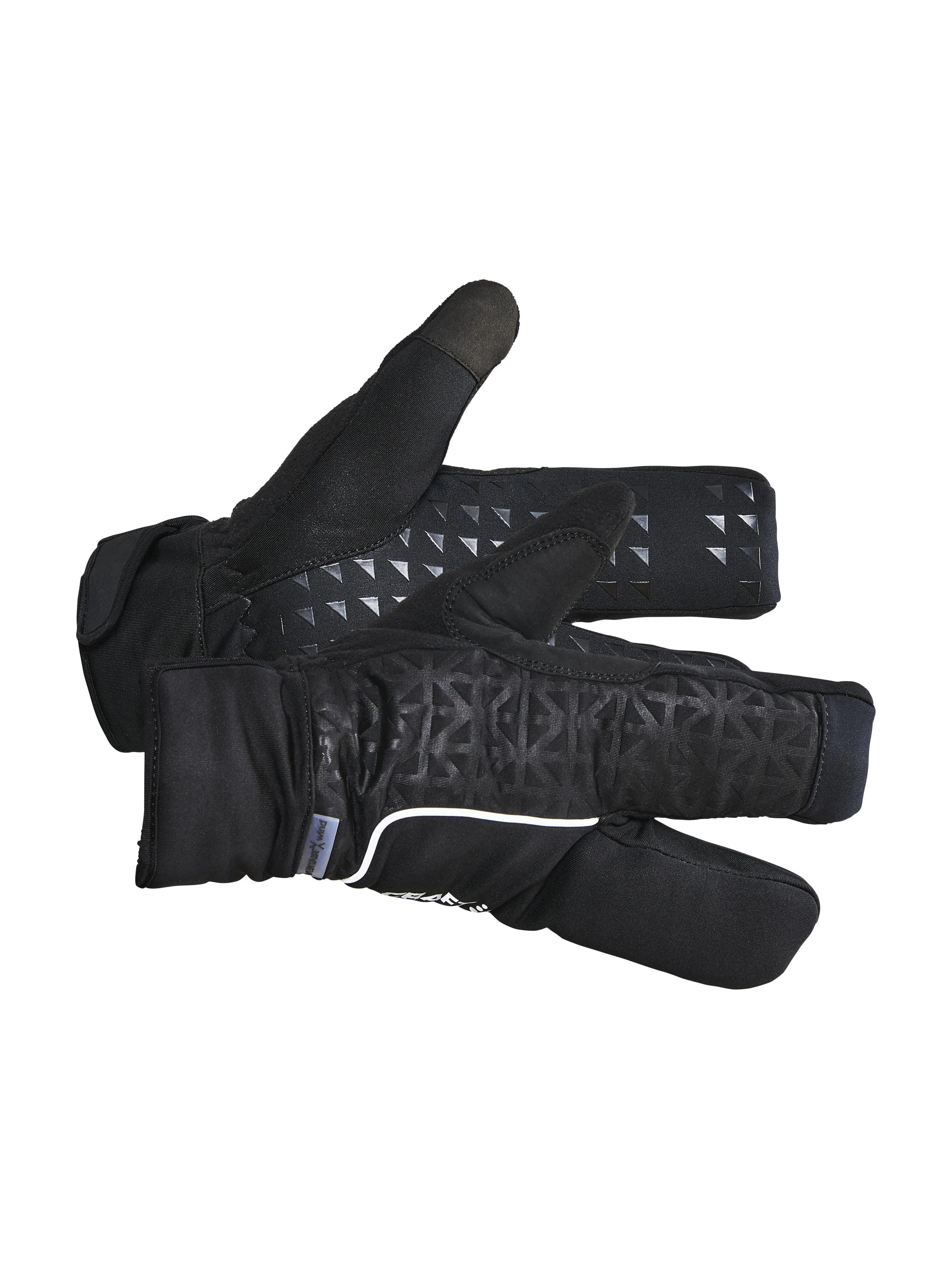 Siberian 2.0 Split Finger Glove - SILVER/BLACK - Image 2