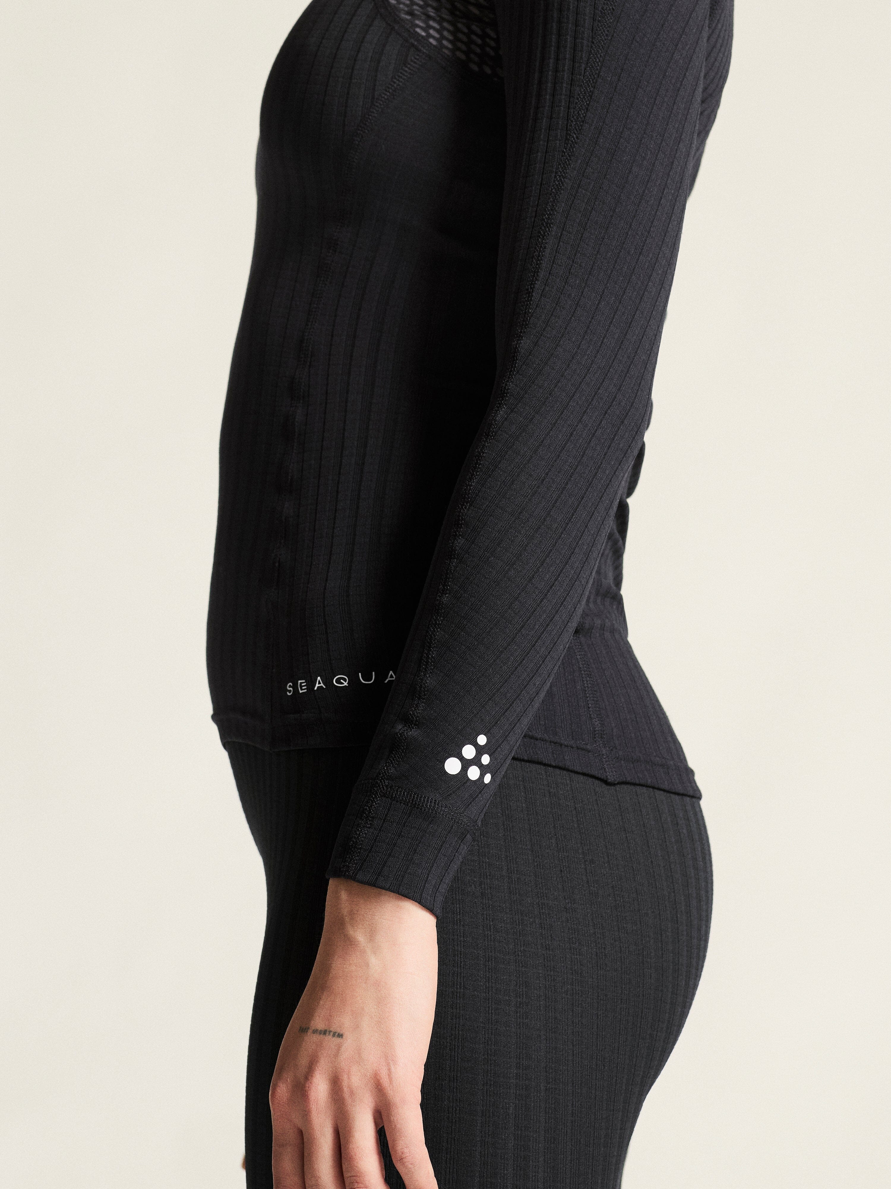 Women's Active Extreme X CN LS - Black - Image 5