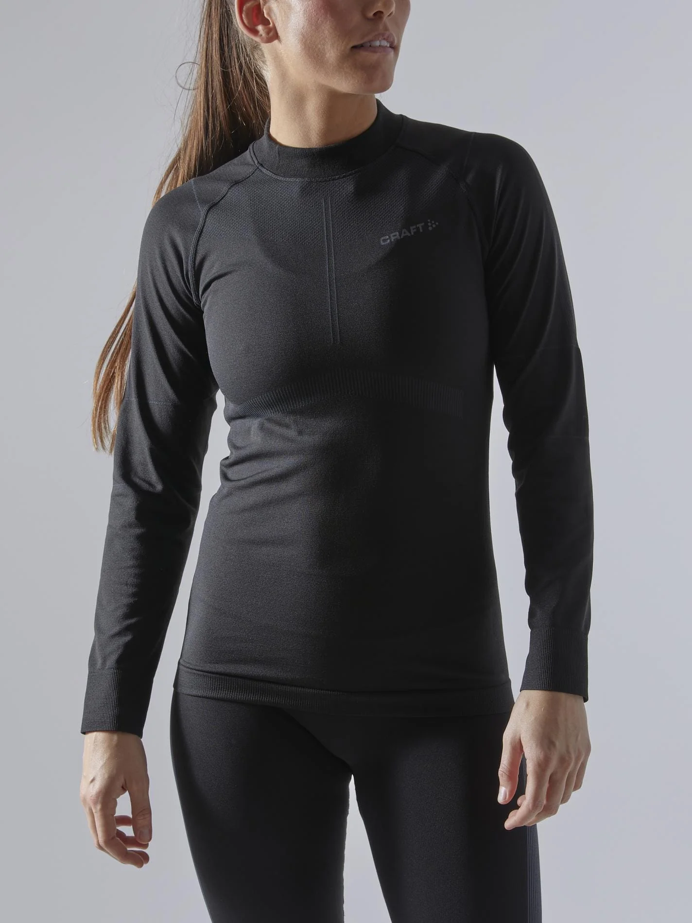 Women's Active Intensity Baselayer - BLACK/ASPHALT