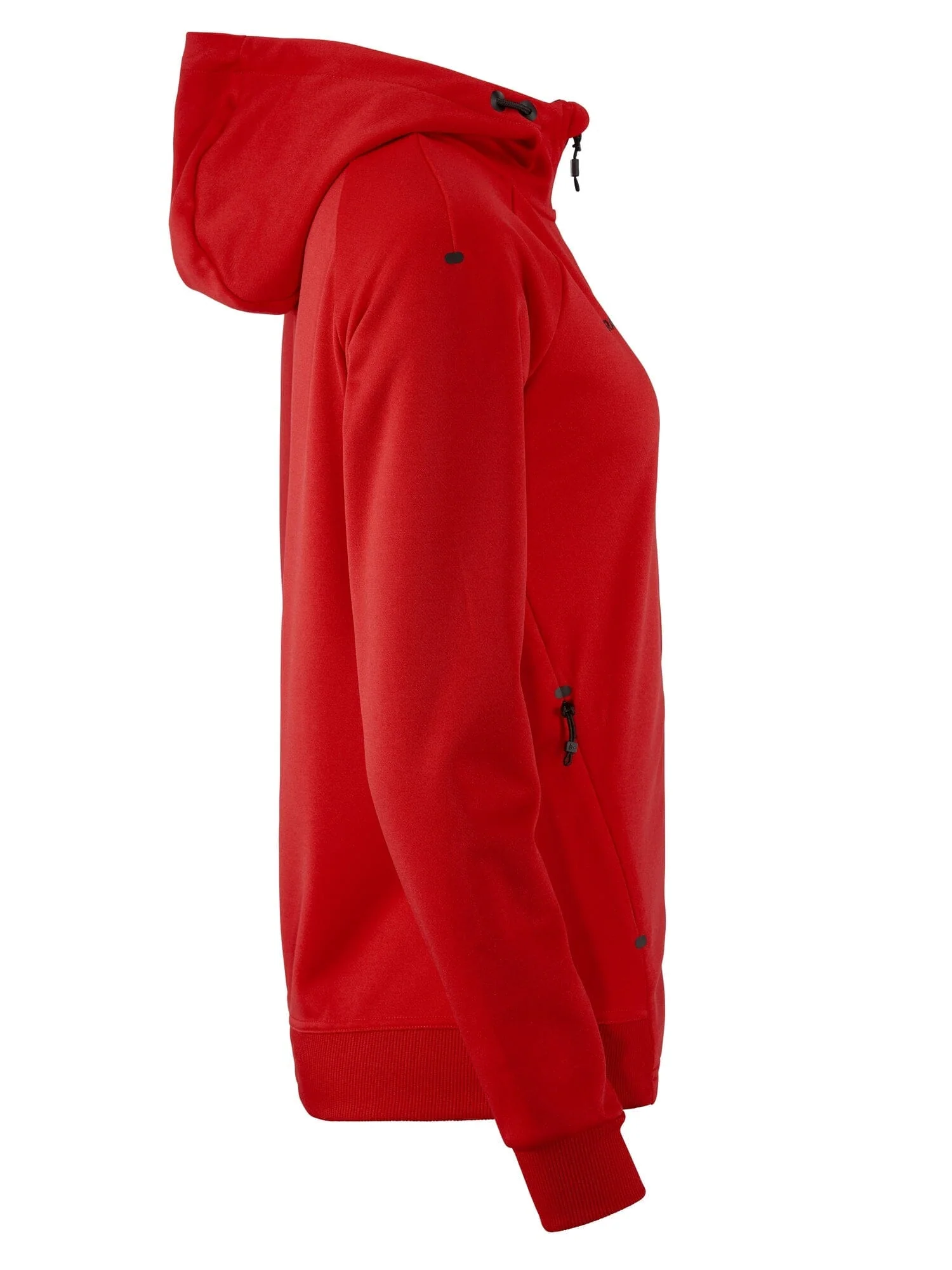 Women's ADV Full-Zip Hood - Bright Red - Image 6