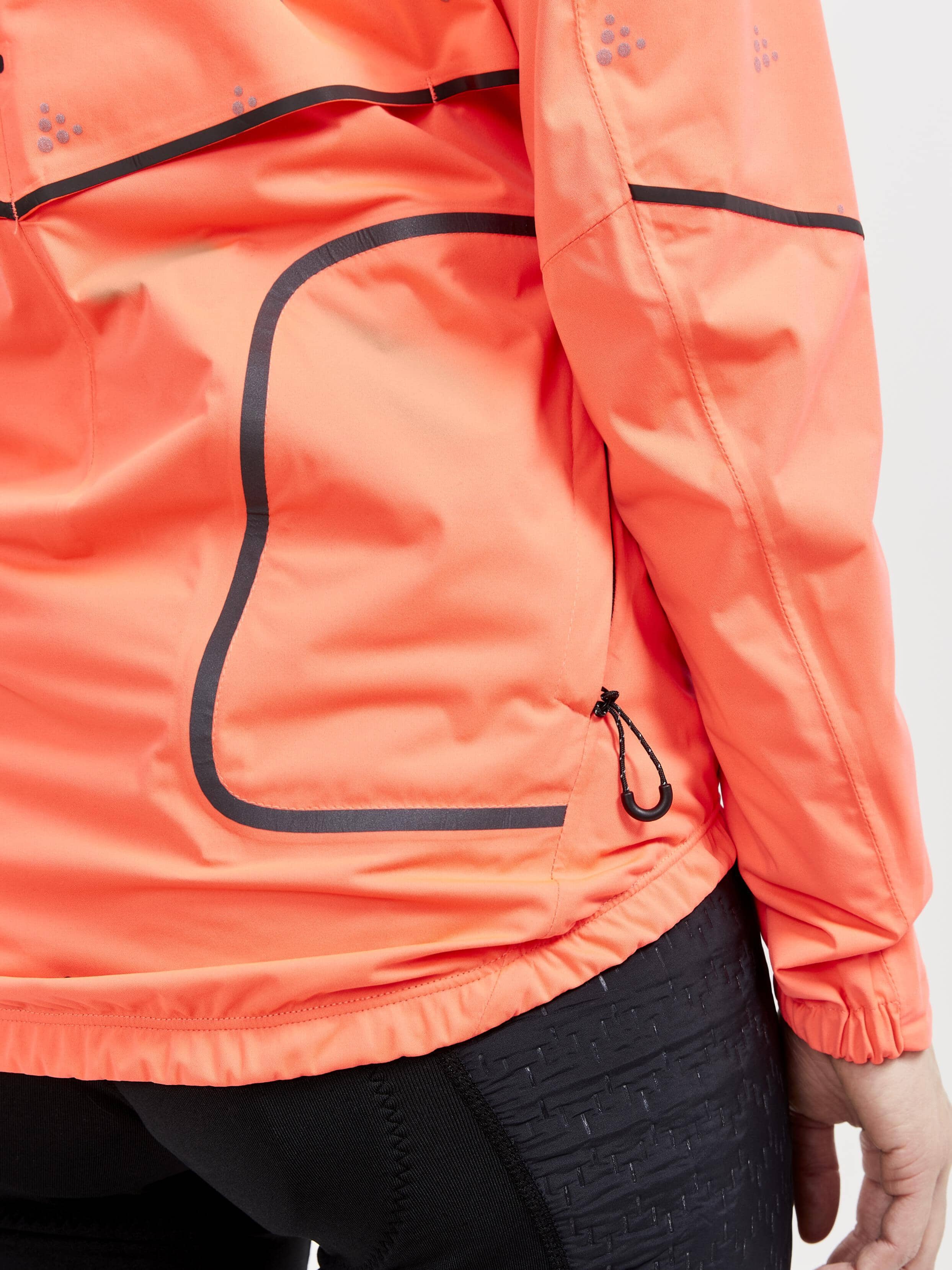 Women's ADV Hydro Lumen Cycling Jacket - SHOCK-ASH WHITE - Image 10