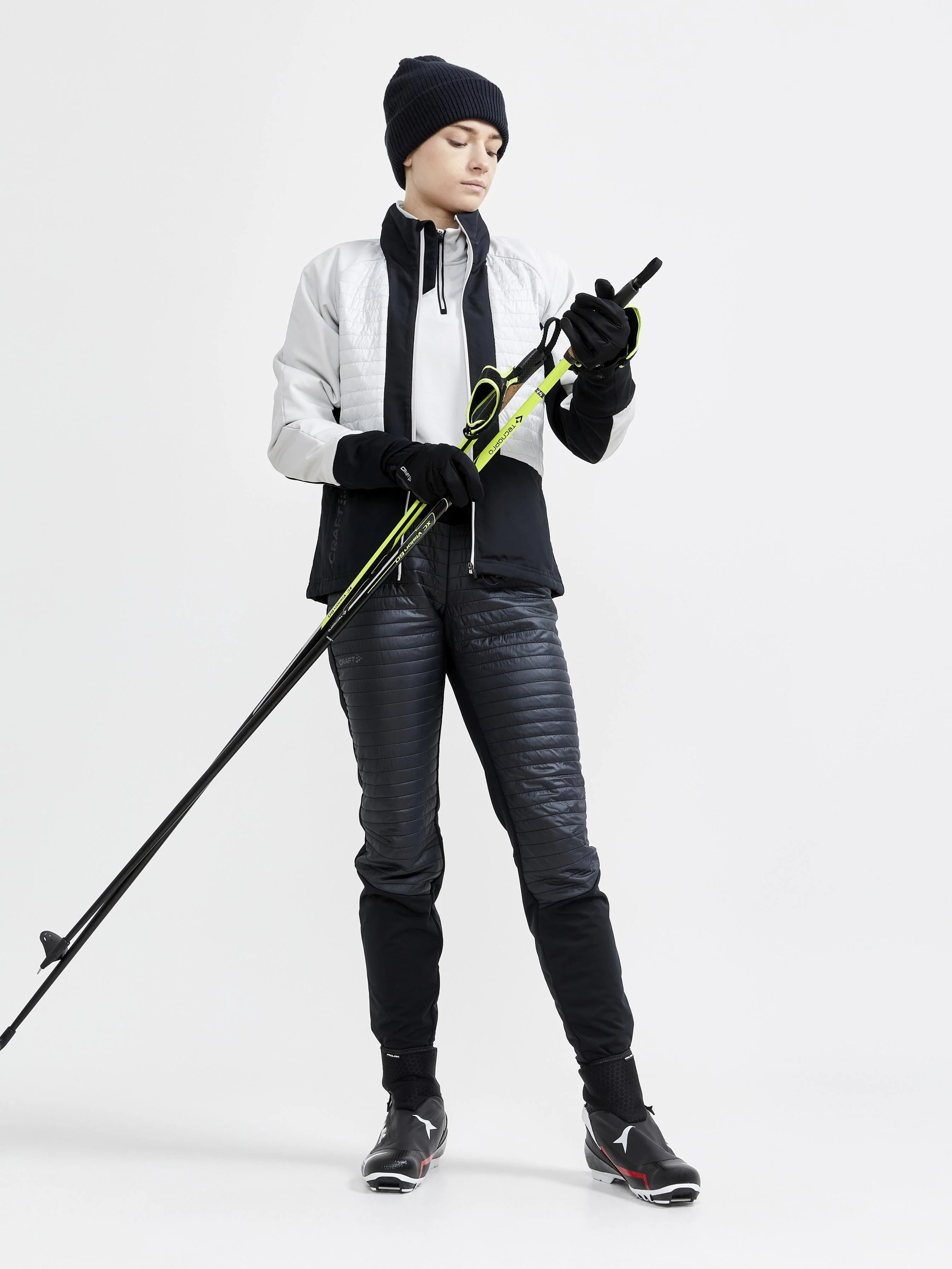 Women's ADV Storm Insulate XC Jacket - ASH/BLACK - Image 5