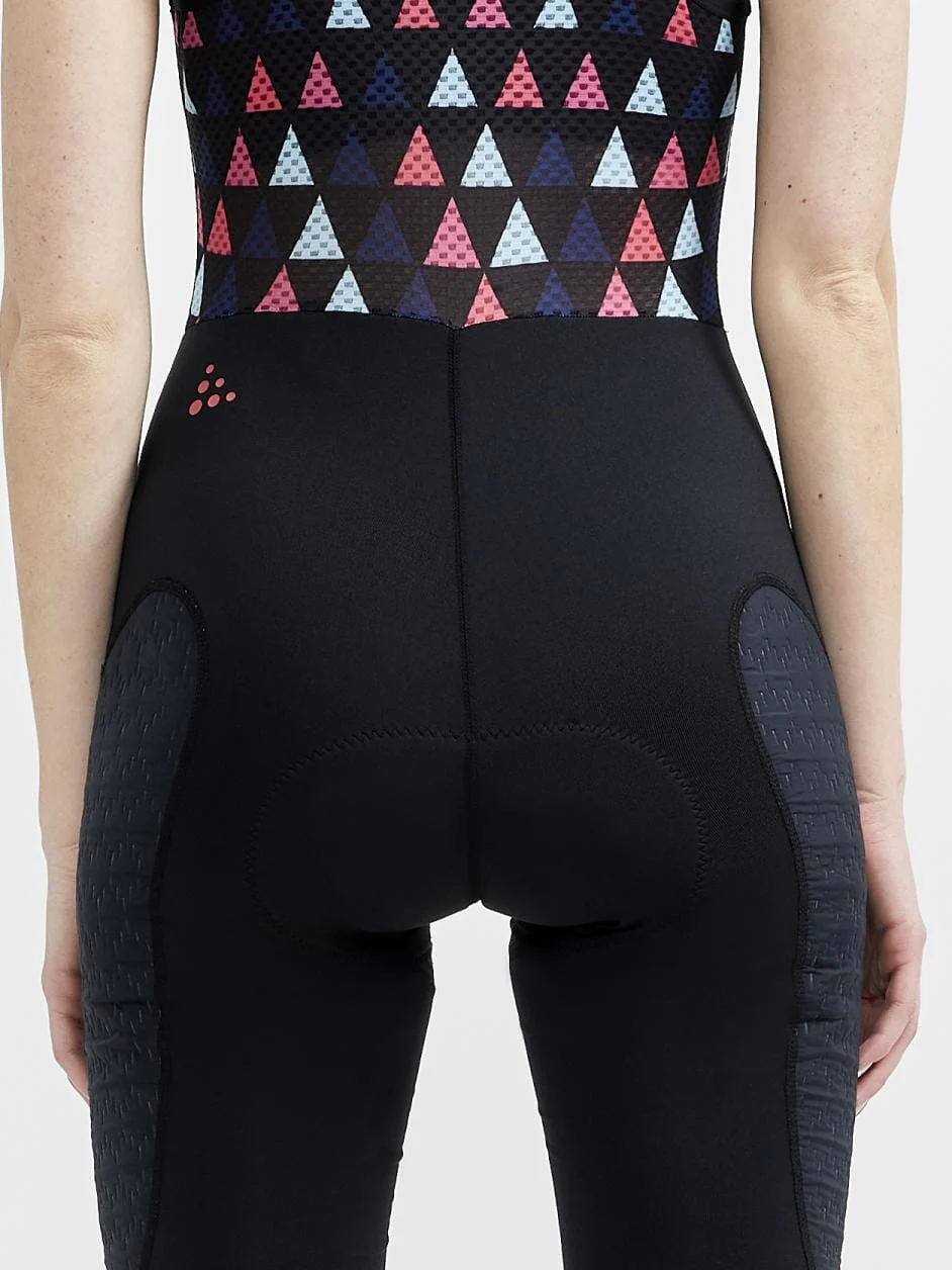 Women's ADV SubZ Cycling Bib Tights - BLACK/MULTI - Image 12
