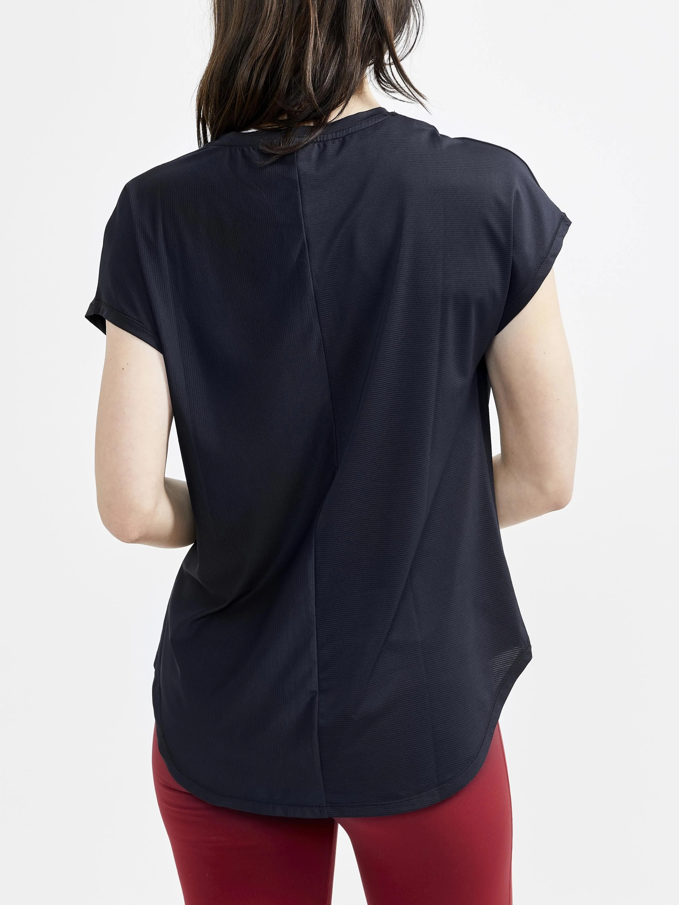 Women's Core Charge Rib Tee - Black - Image 2