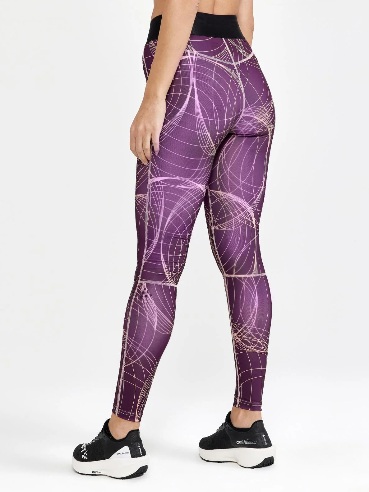 Women's Core Essence Training Tights - BURGUNDY-BLEIKUR - Image 2