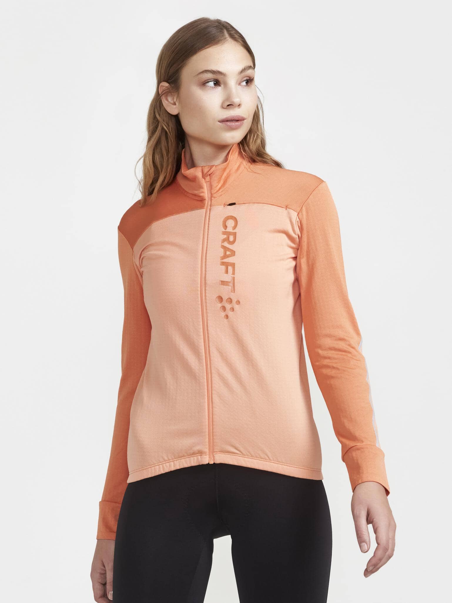 Women's Core  SubZ Cycling Jersey - Black/Silver Reflective - Image 14