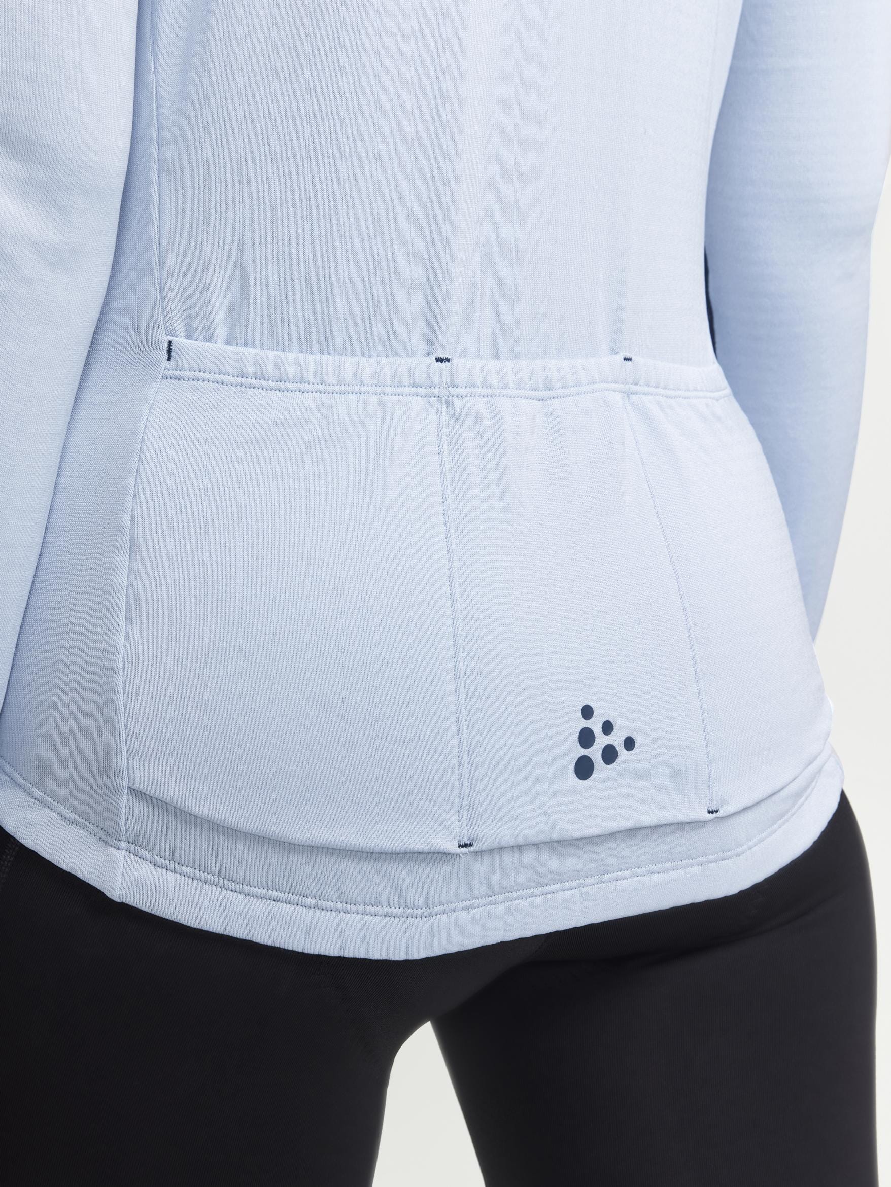 Women's Core  SubZ Cycling Jersey - Black/Silver Reflective - Image 24