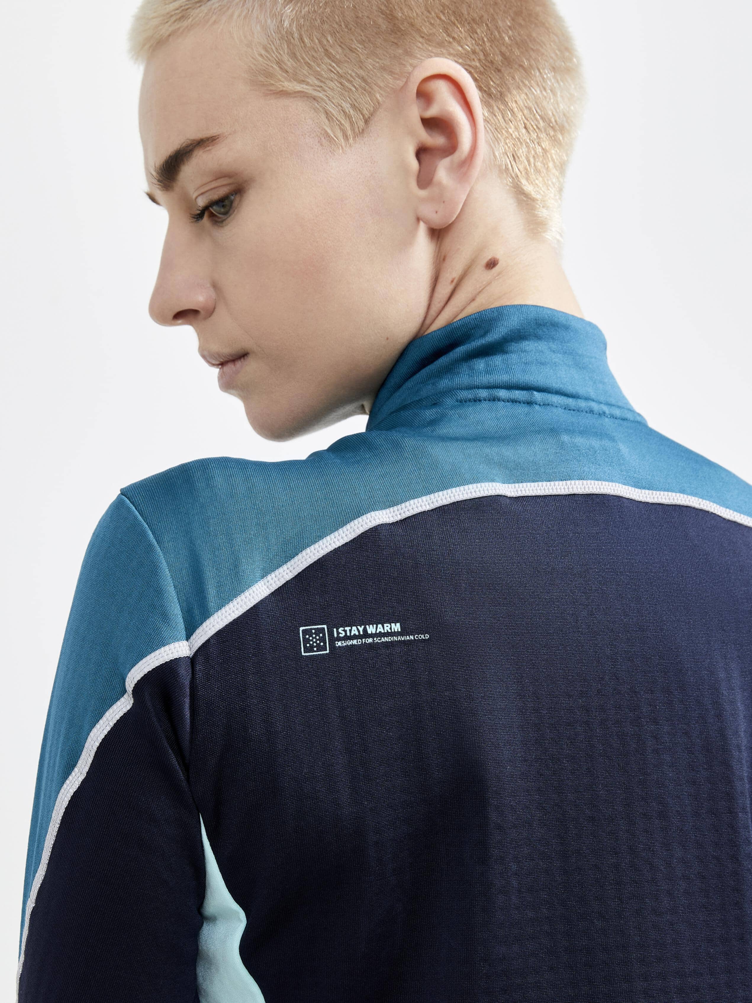 Women's Core  SubZ Cycling Jersey - ROSE - Image 3