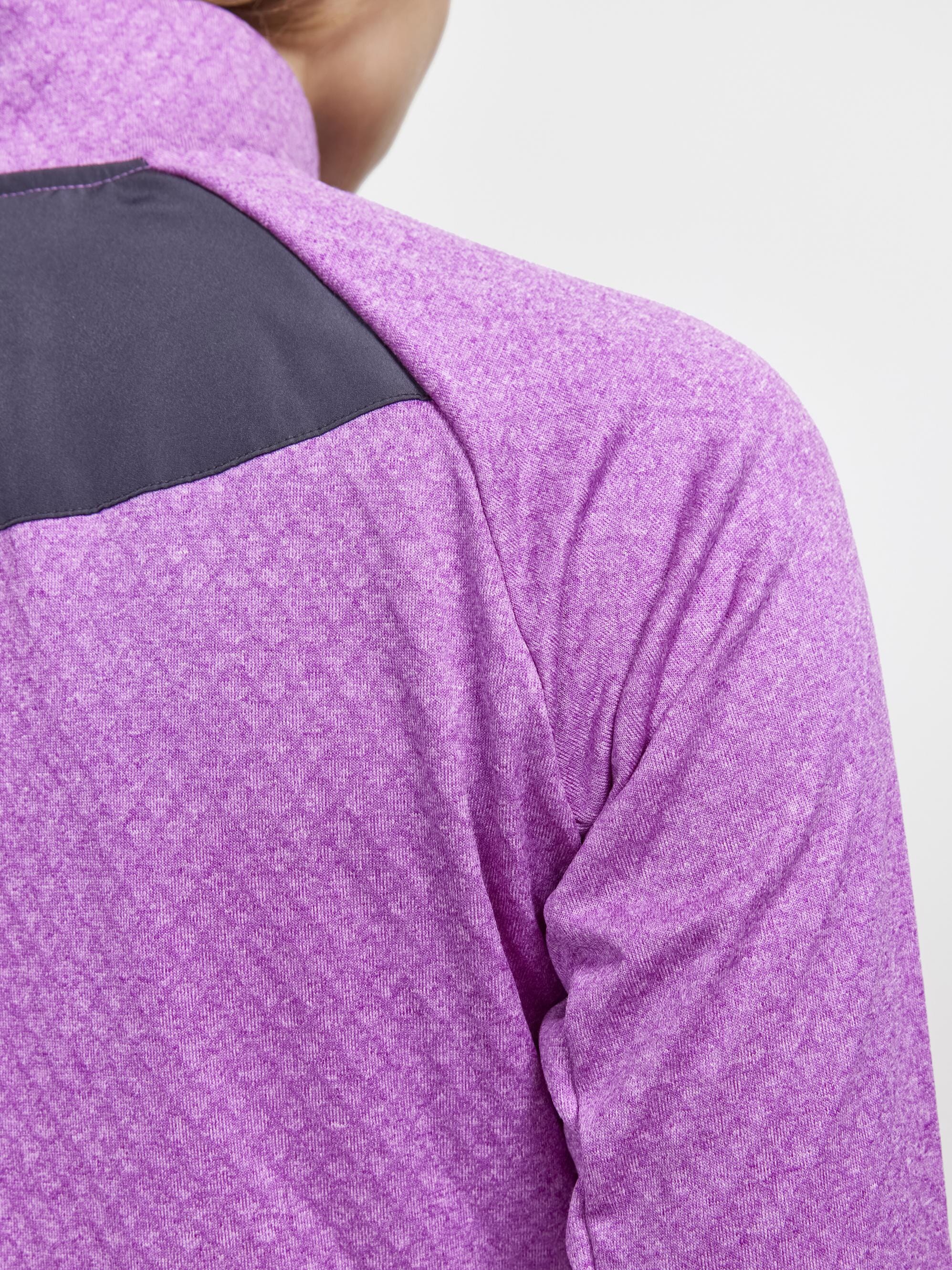 Women's Core Trim Thermal Midlayer - GREY MELANGE - Image 10
