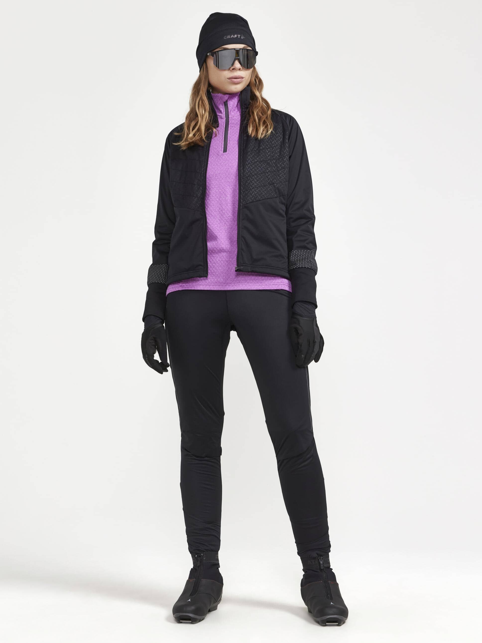 Women's Core Trim Thermal Midlayer - GREY MELANGE - Image 12