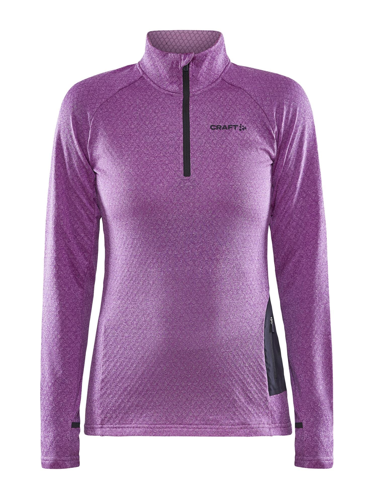Women's Core Trim Thermal Midlayer - GREY MELANGE - Image 13