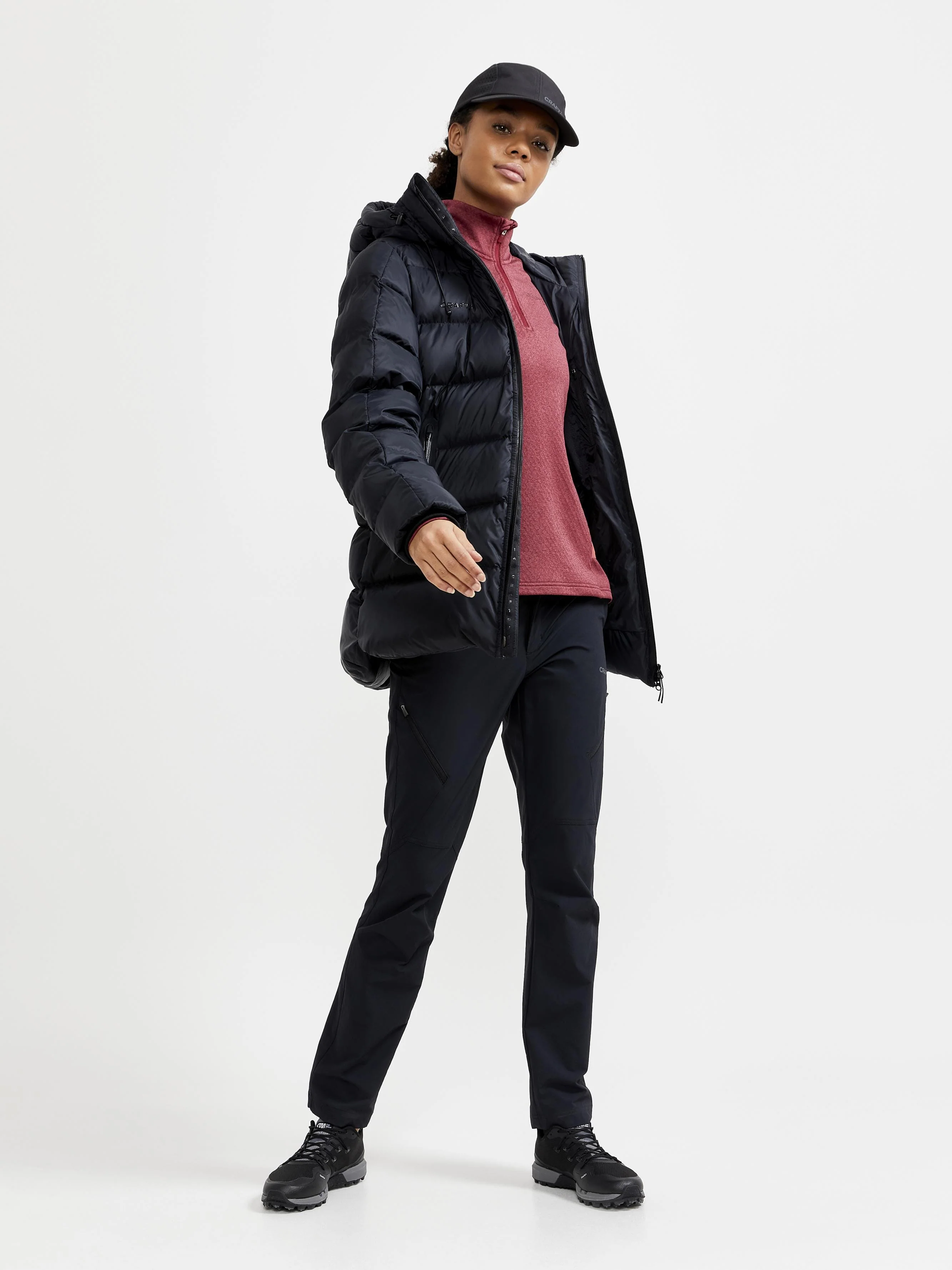 Women's Core Trim Thermal Midlayer - GREY MELANGE - Image 20