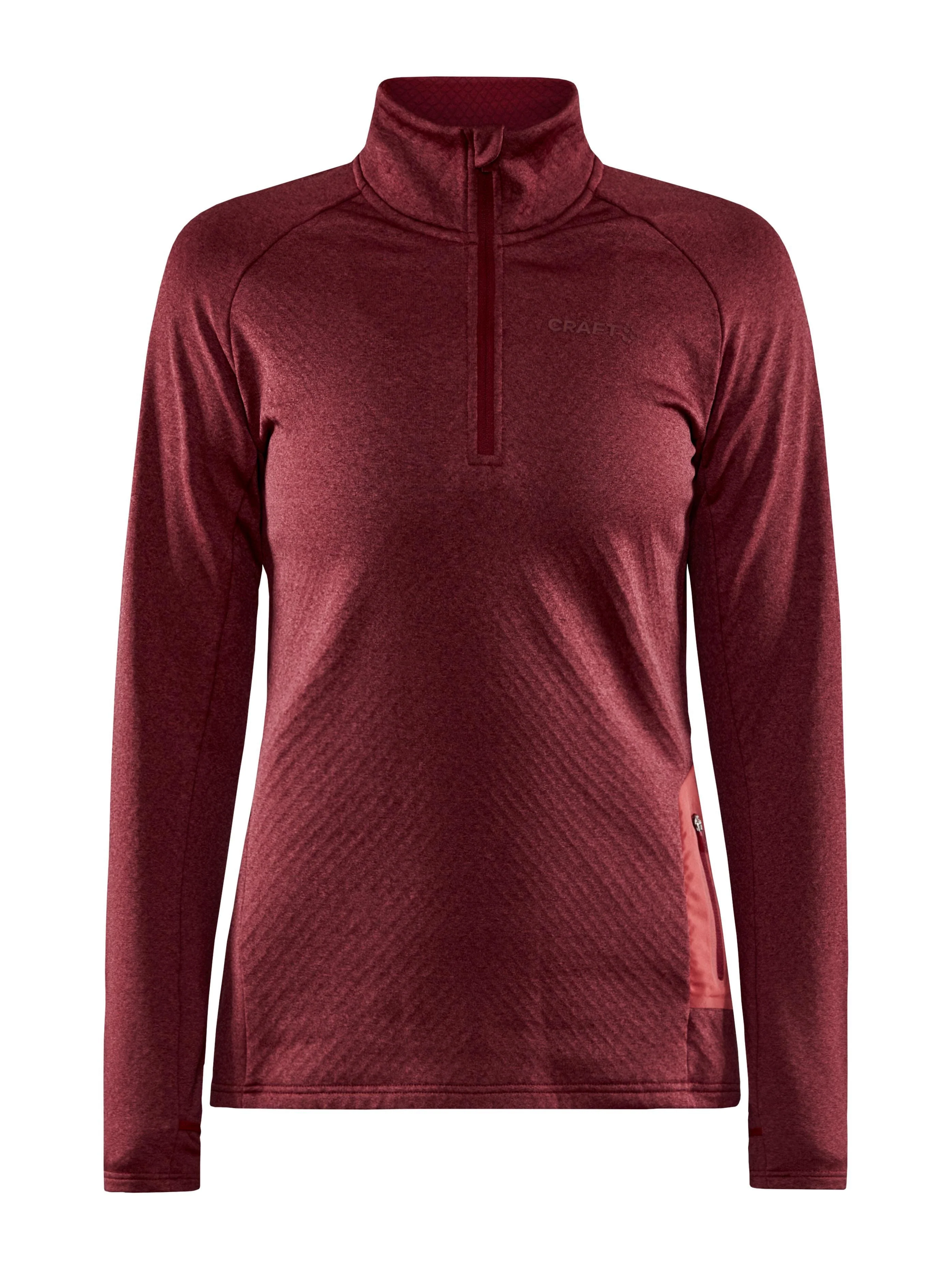Women's Core Trim Thermal Midlayer - GREY MELANGE - Image 21
