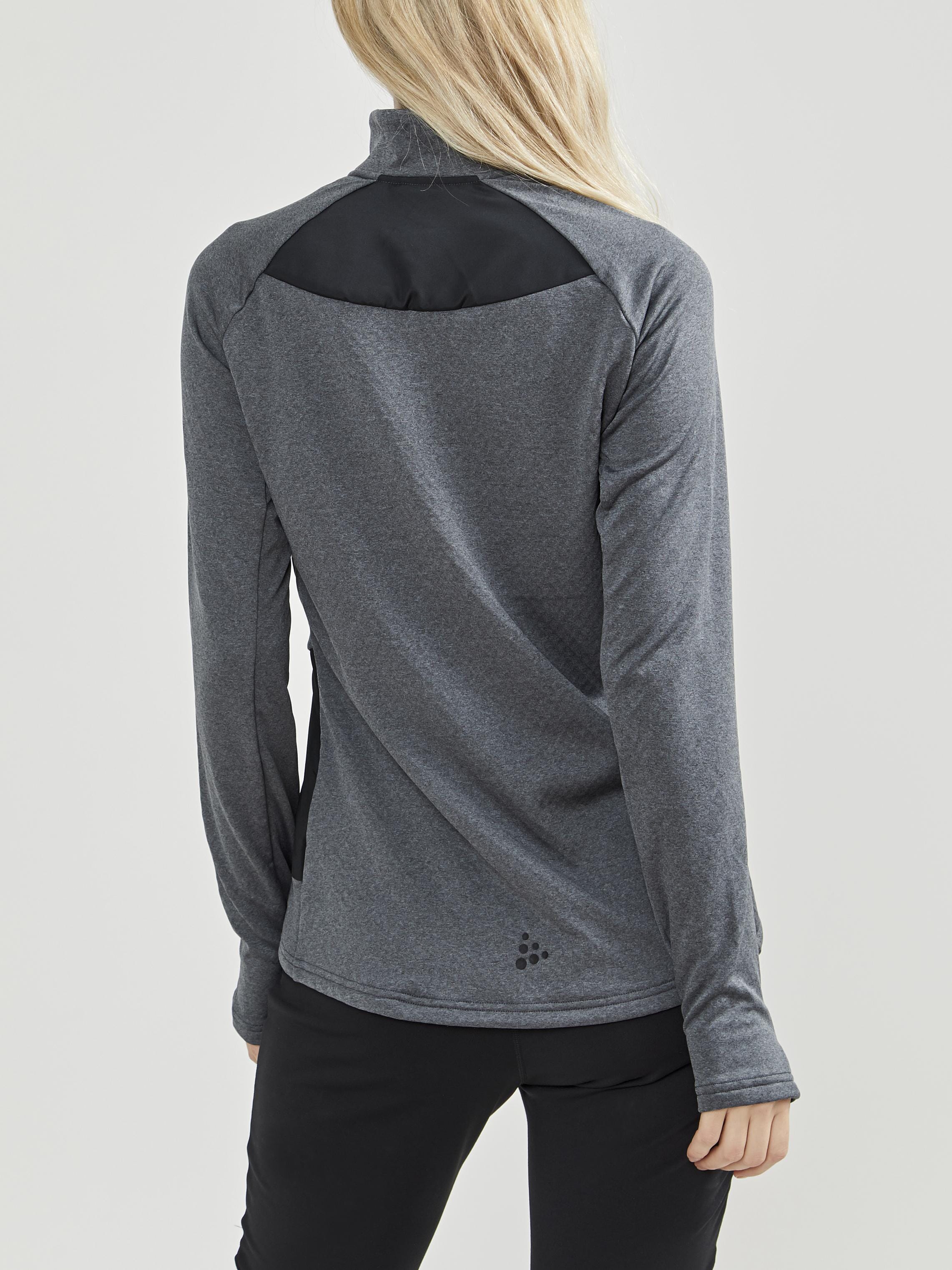 Women's Core Trim Thermal Midlayer - GREY MELANGE - Image 48