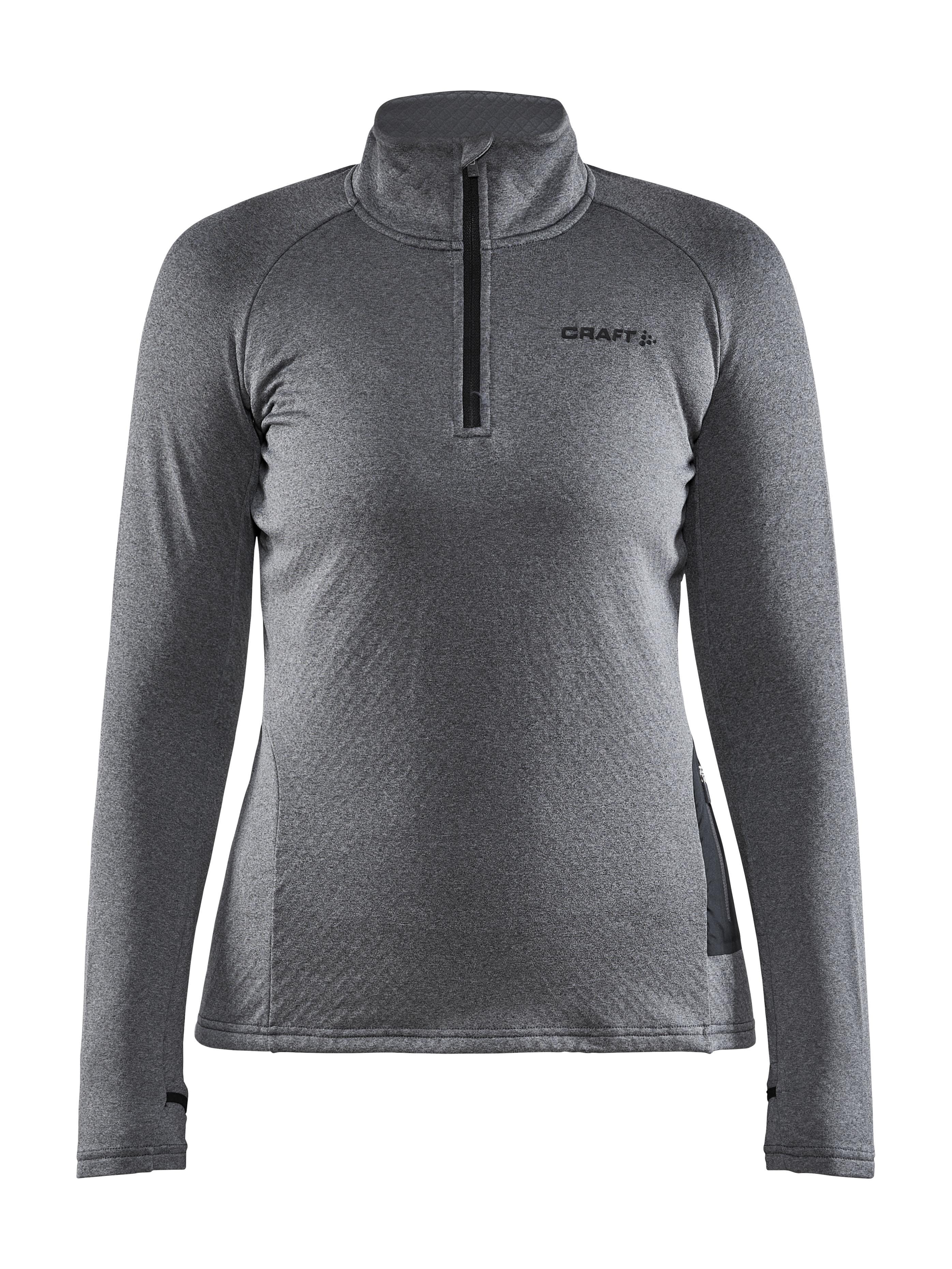 Women's Core Trim Thermal Midlayer - GREY MELANGE - Image 53