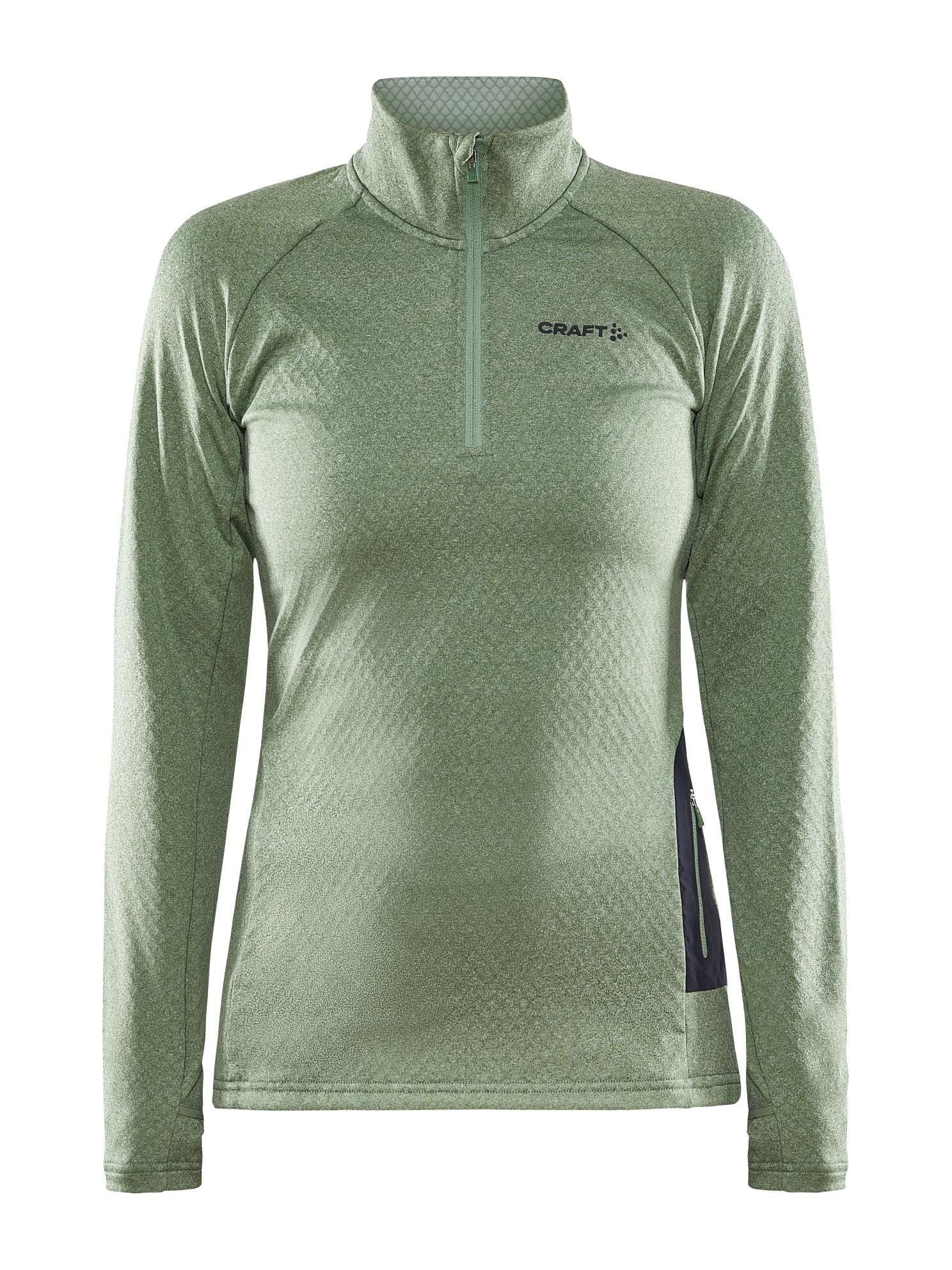 Women's Core Trim Thermal Midlayer - JADE-MELANGE - Image 6