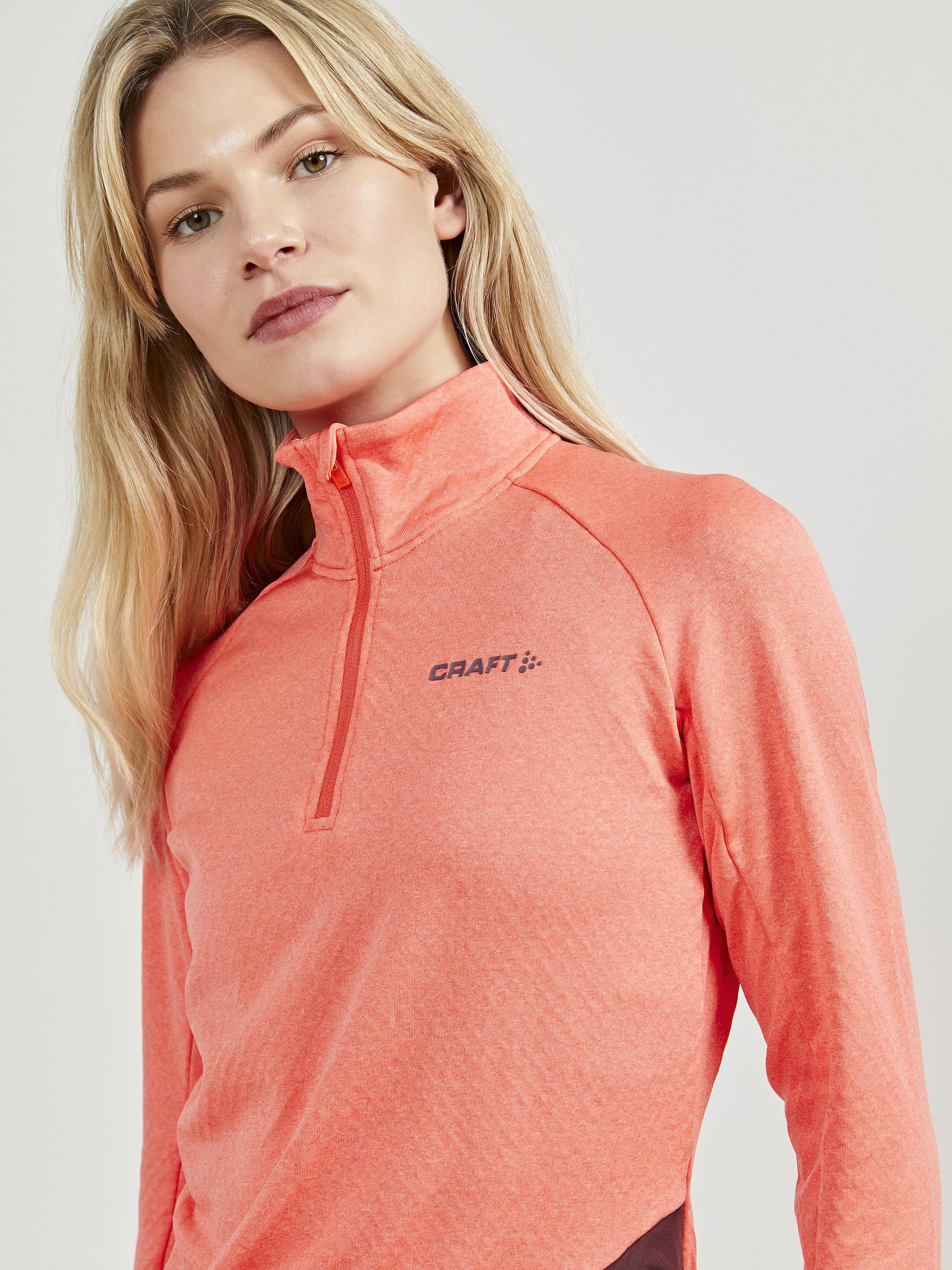 Women's Core Trim Thermal Midlayer - TRACE MELANGE - Image 3