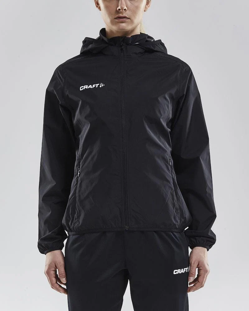Women's Craft Jacket Rain - BLACK