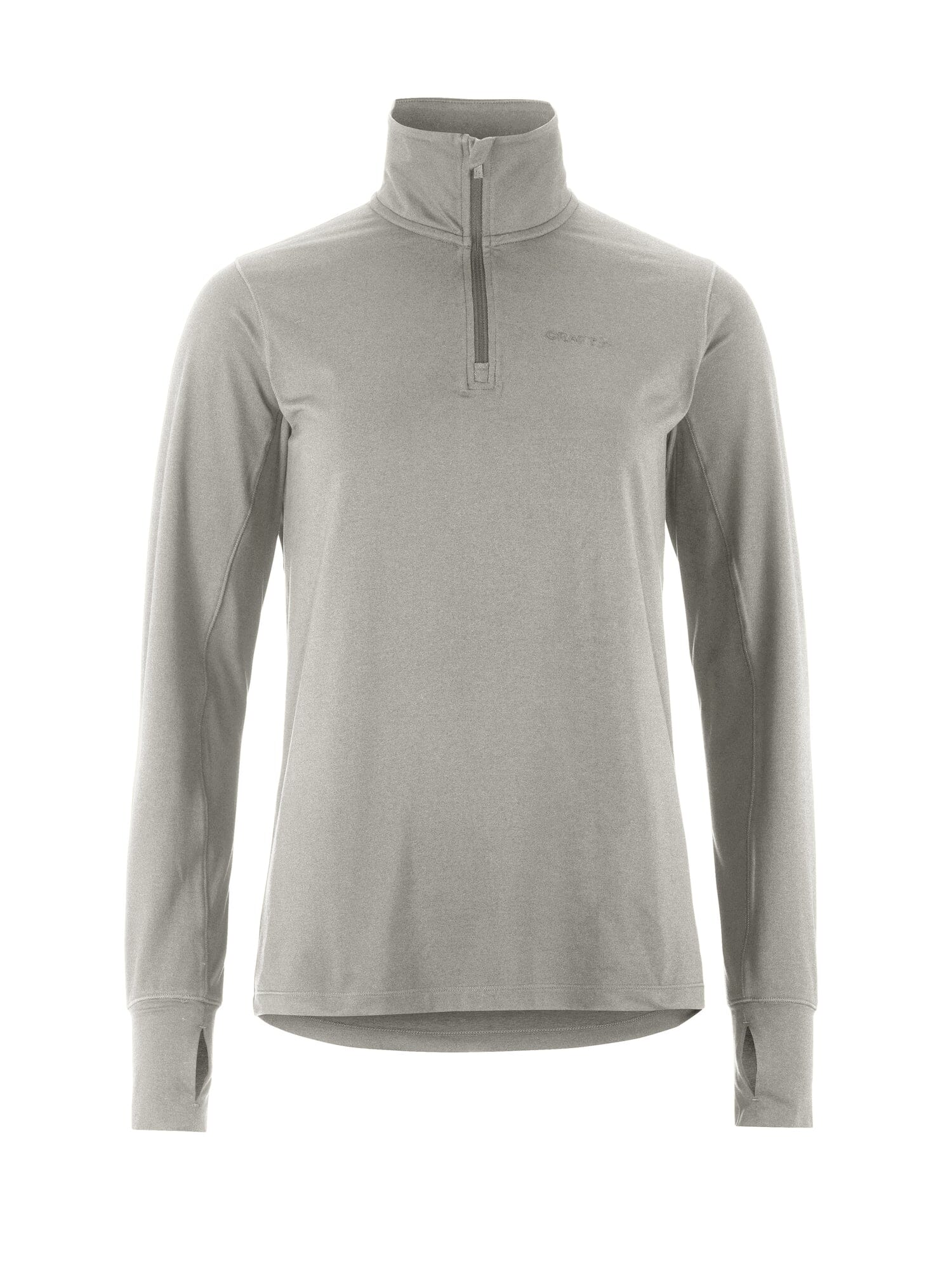 Women's Flow HZ LS - Grey Melange