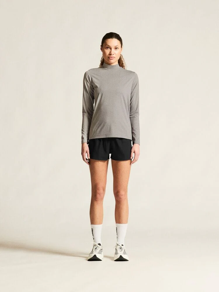 Women's Flow MS Longsleeve - Grey Melange