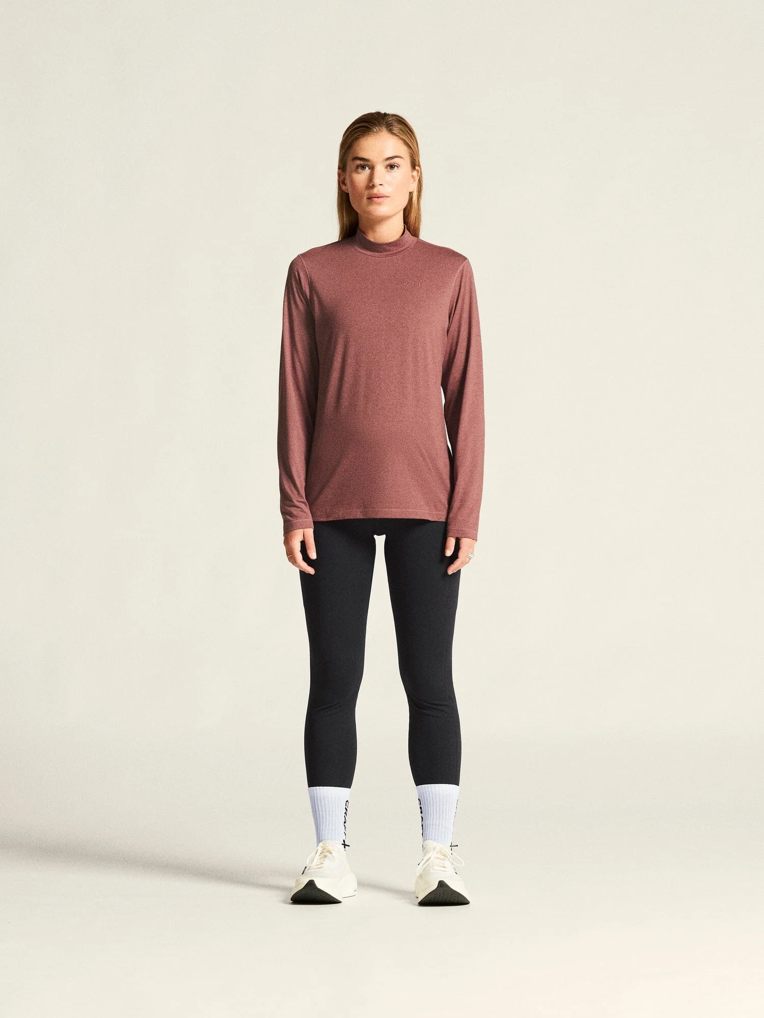 Women's Flow Ms Longsleeve - Rose Brown Melange