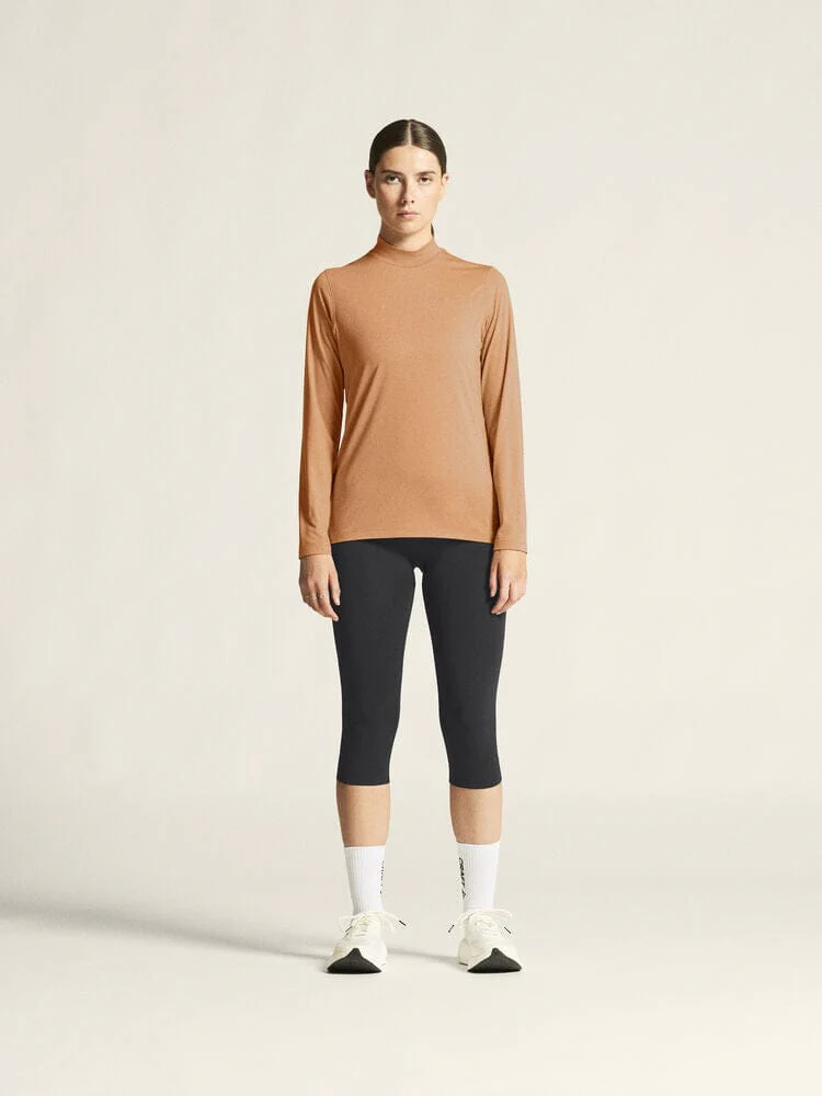 Women's Flow Ms Longsleeve - SYRUP/MELANGE