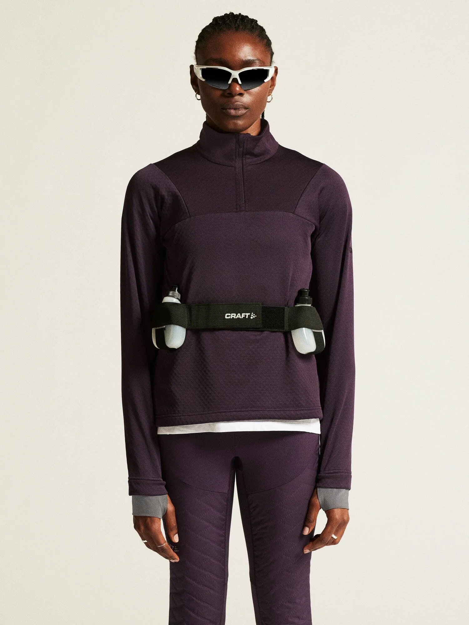 Women's Gain Thermal Midlayer - DK Plum - Image 2
