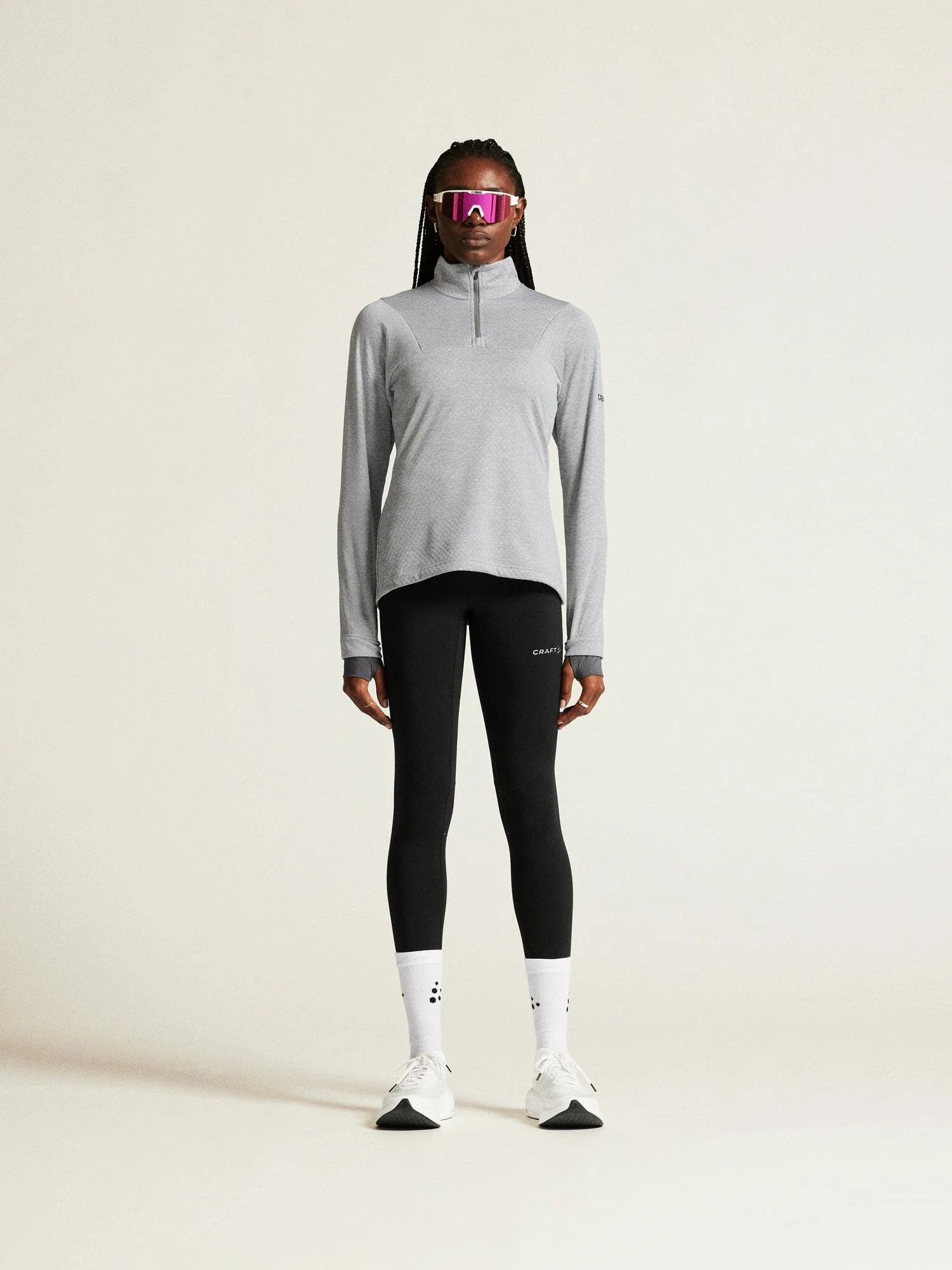 Women's Gain Thermal Midlayer - Grey Melange