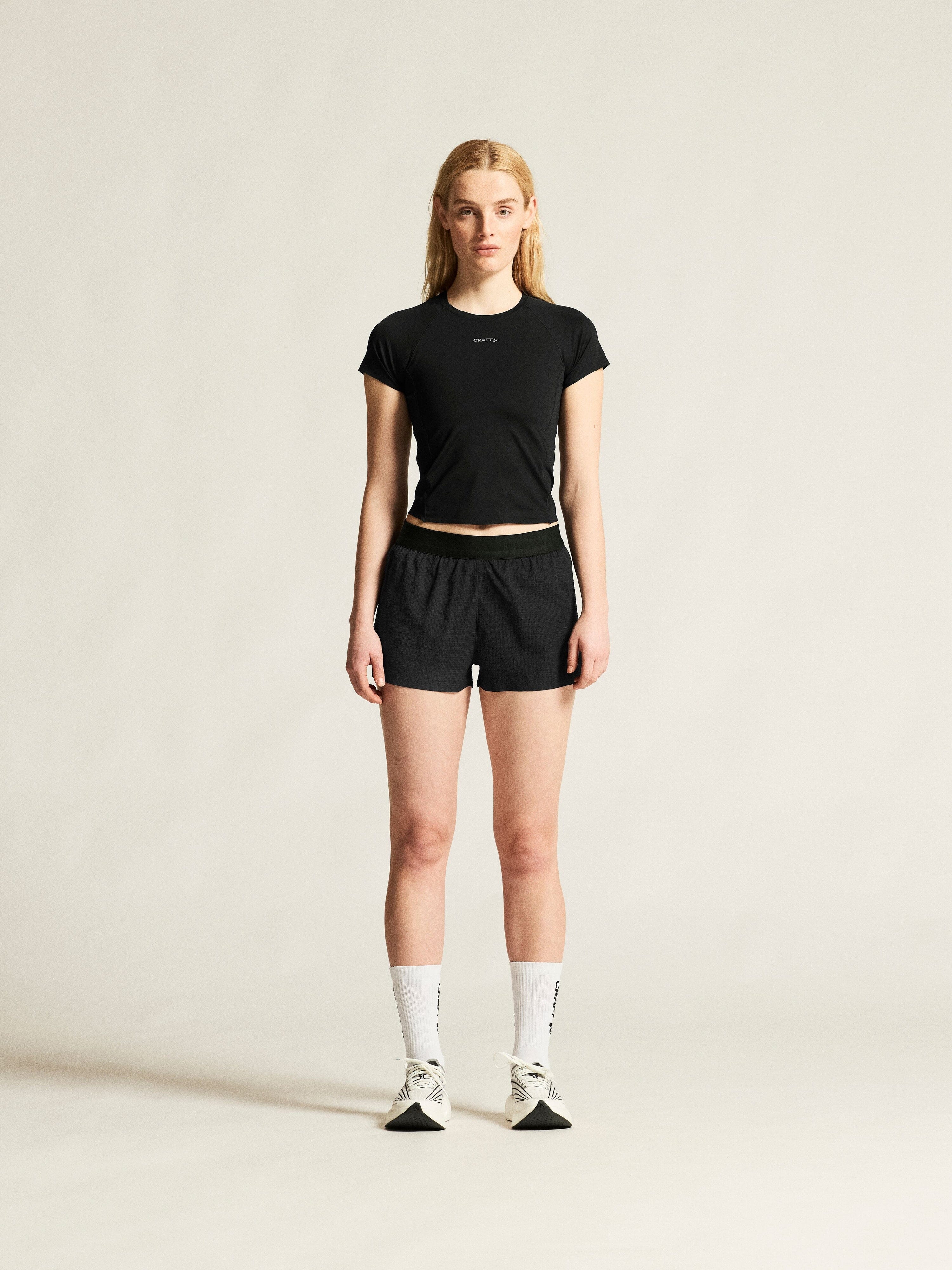 Women's Hypervent Structure Shorts - Black